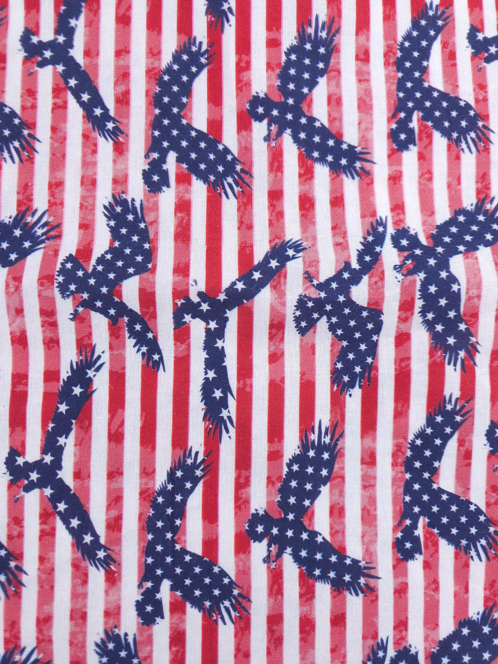 USA Bald Eagle Cotton - 2.6m Piece
