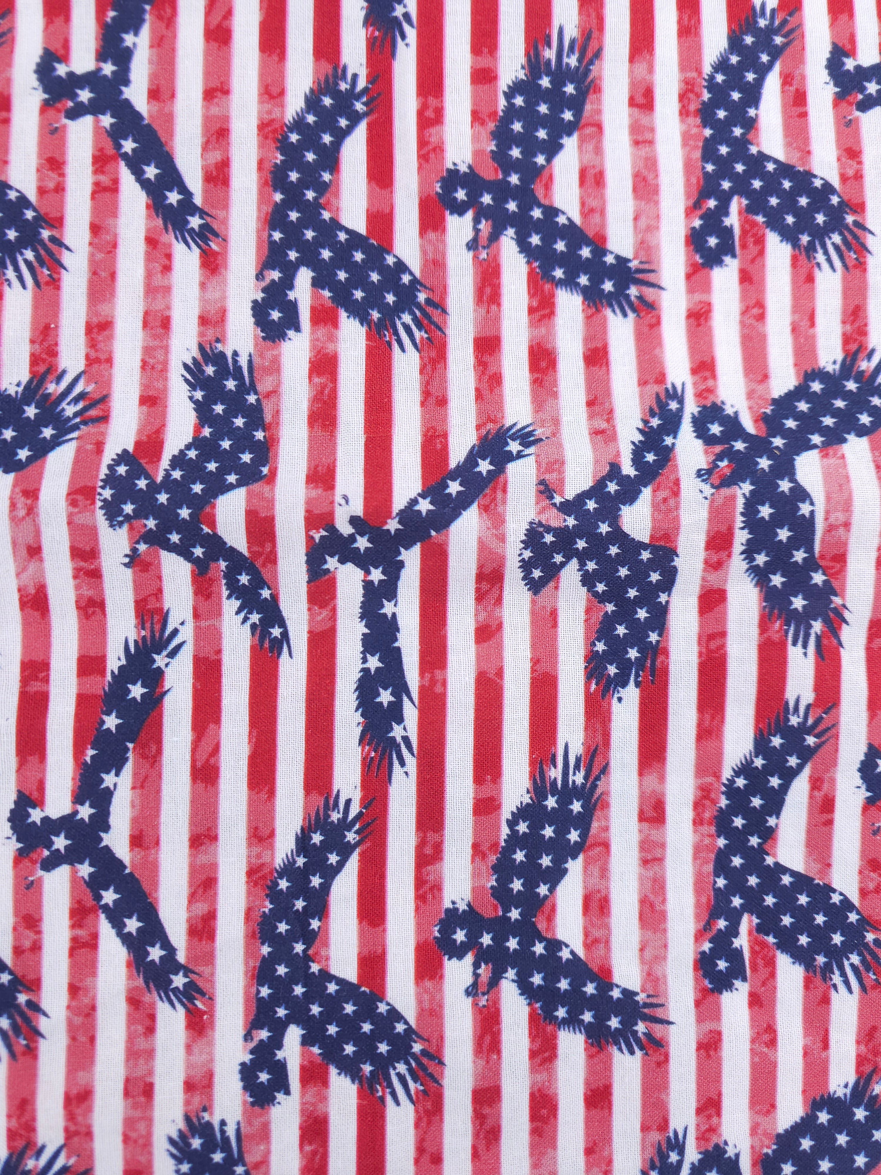 USA Bald Eagle Cotton - 2.6m Piece