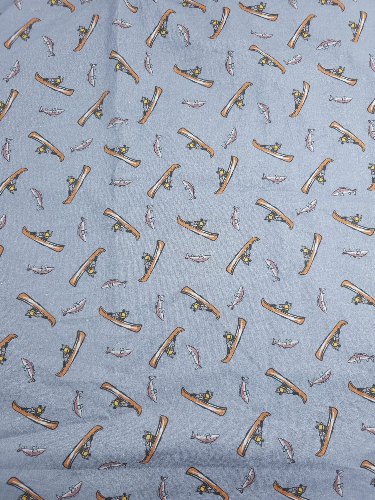 Canoe Catch Cotton - 3.5m Piece