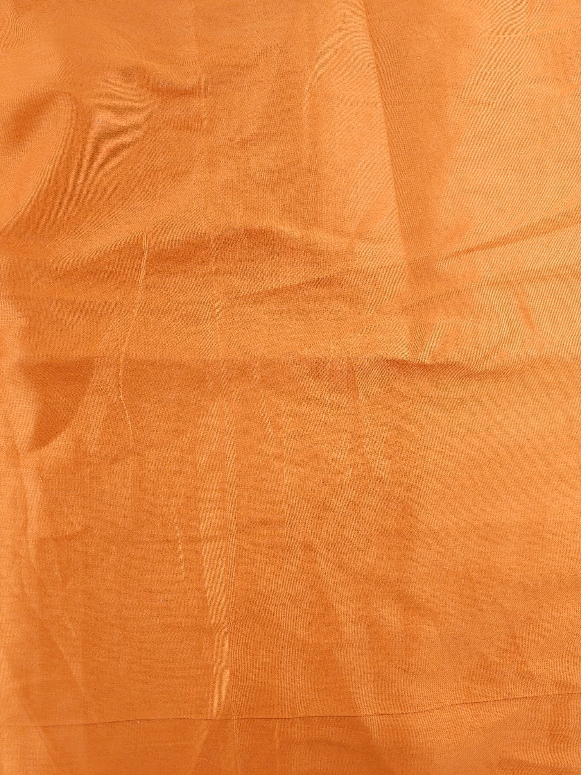Orange Cotton Sateen - 1.75m Piece