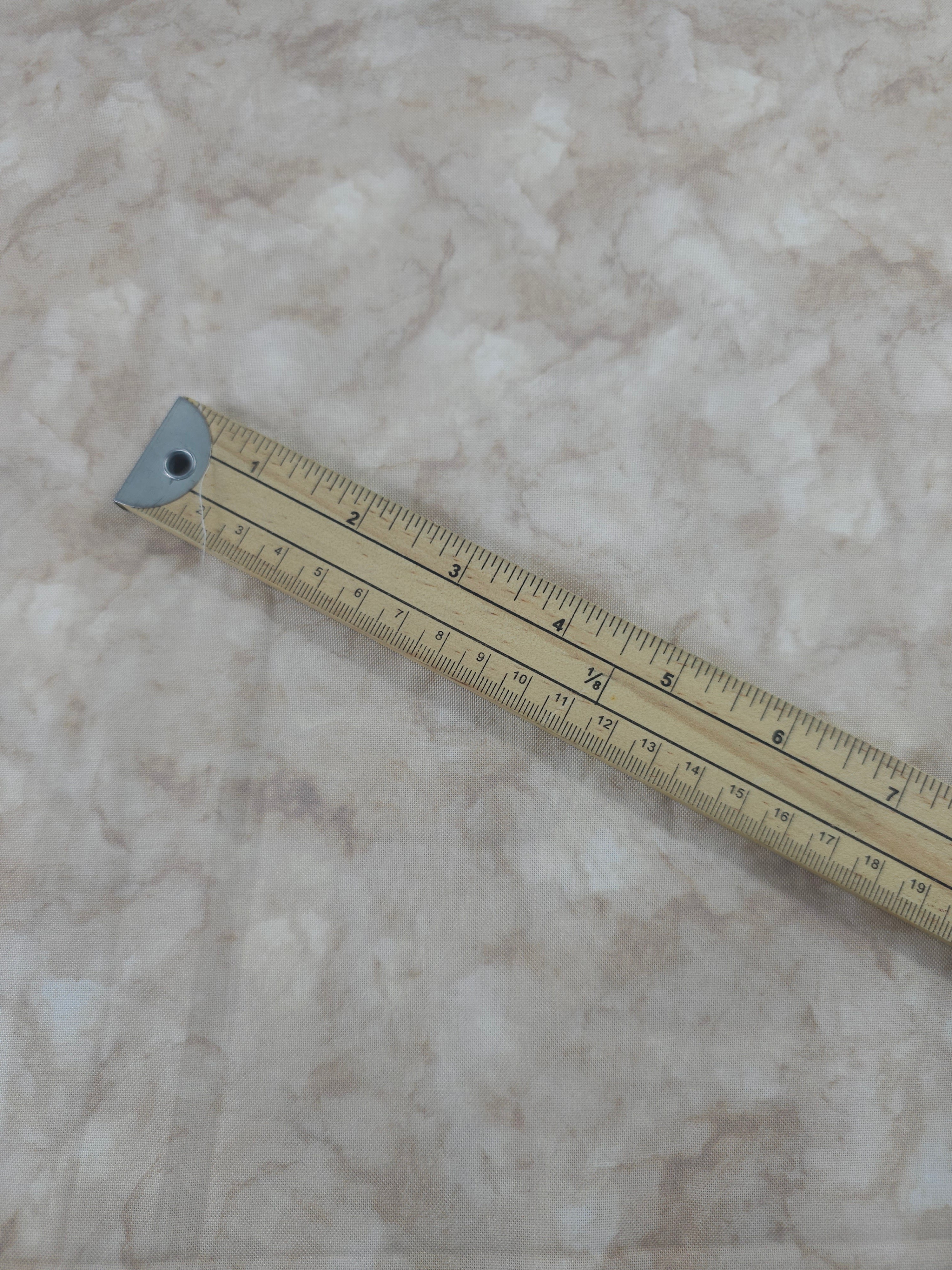 Greige Smokey Marble 100% Cotton