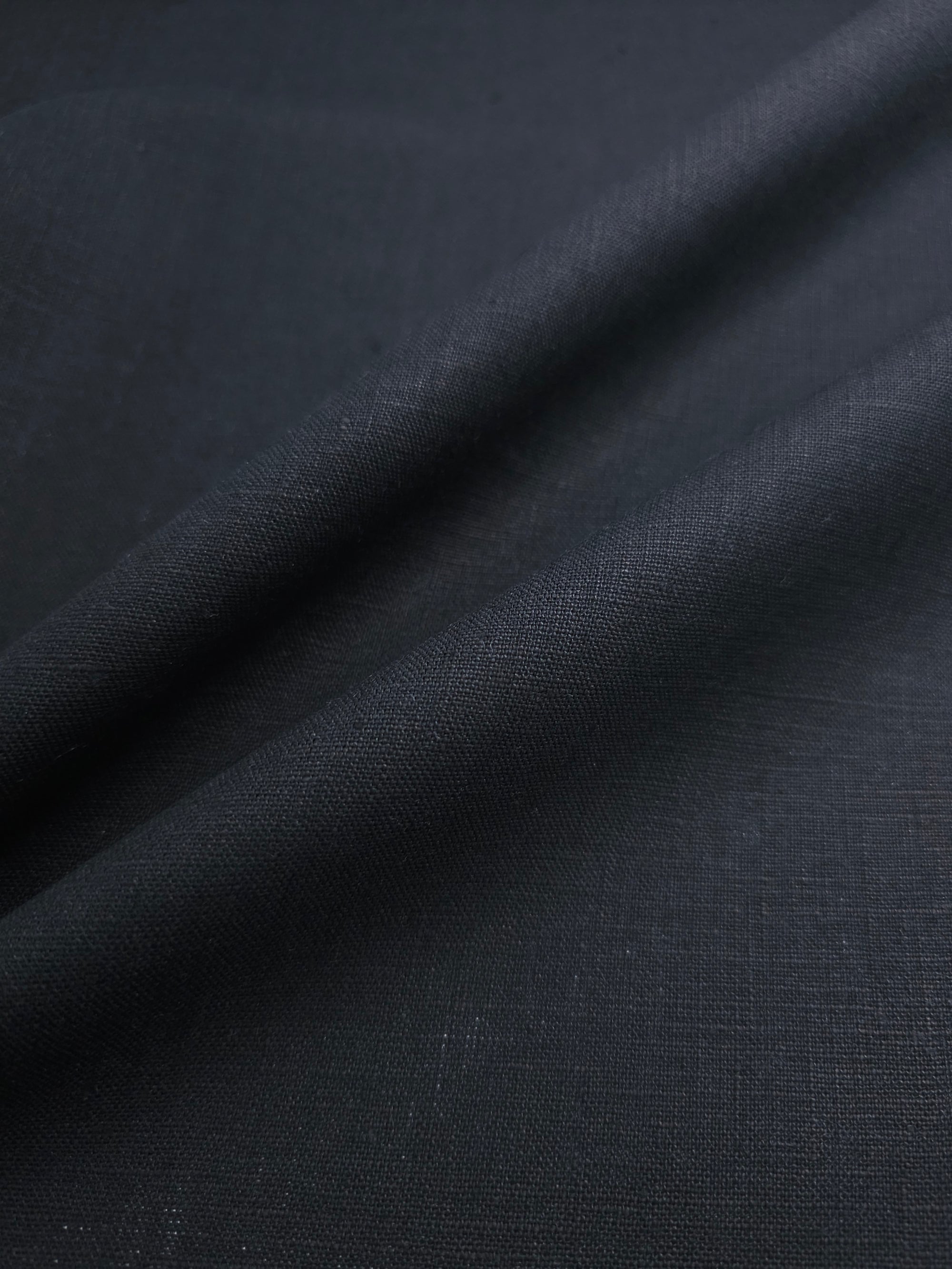 Black 100% Linen
