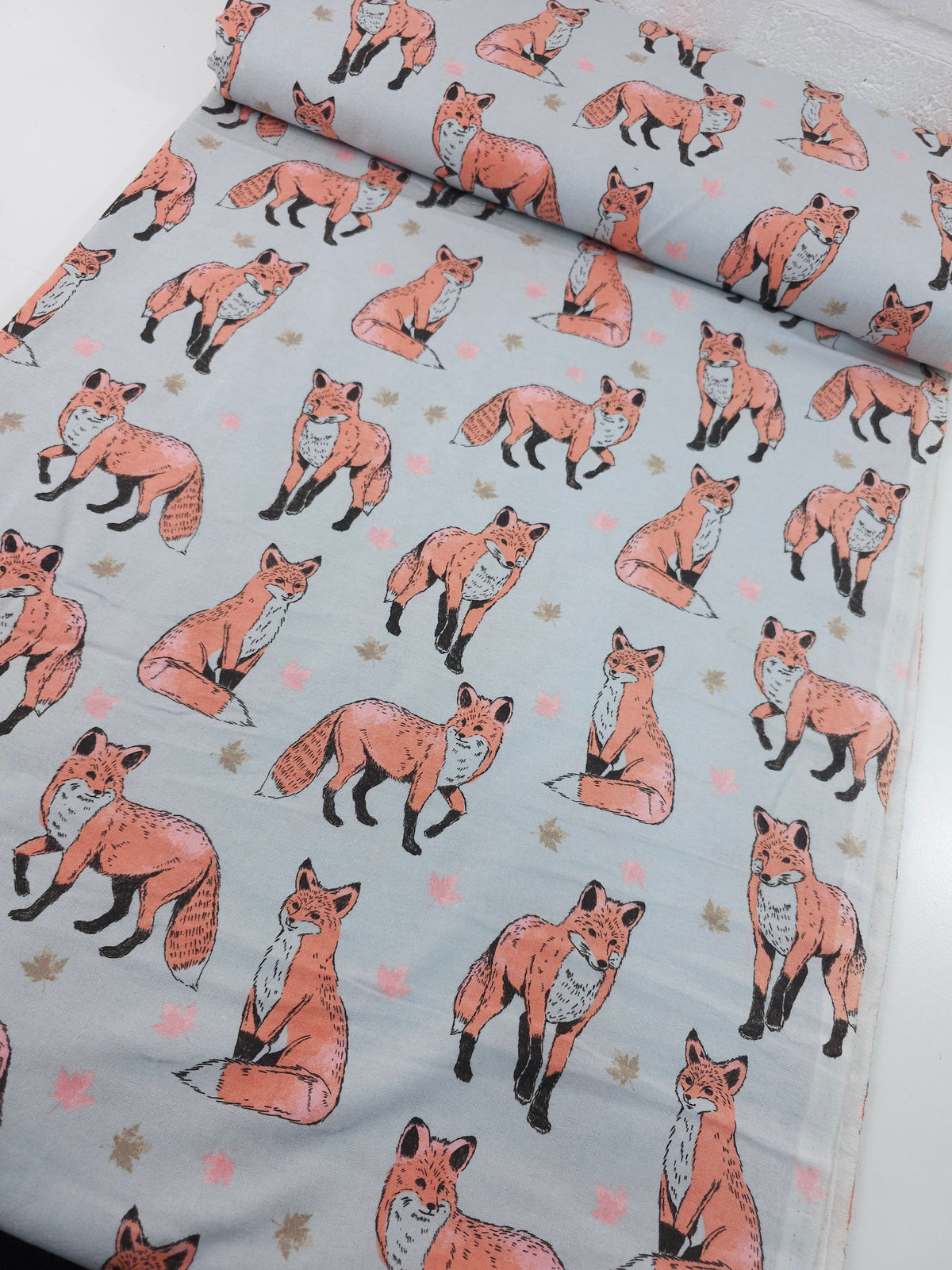 Foxy Maple Lightweight Flannel Cotton - Joann