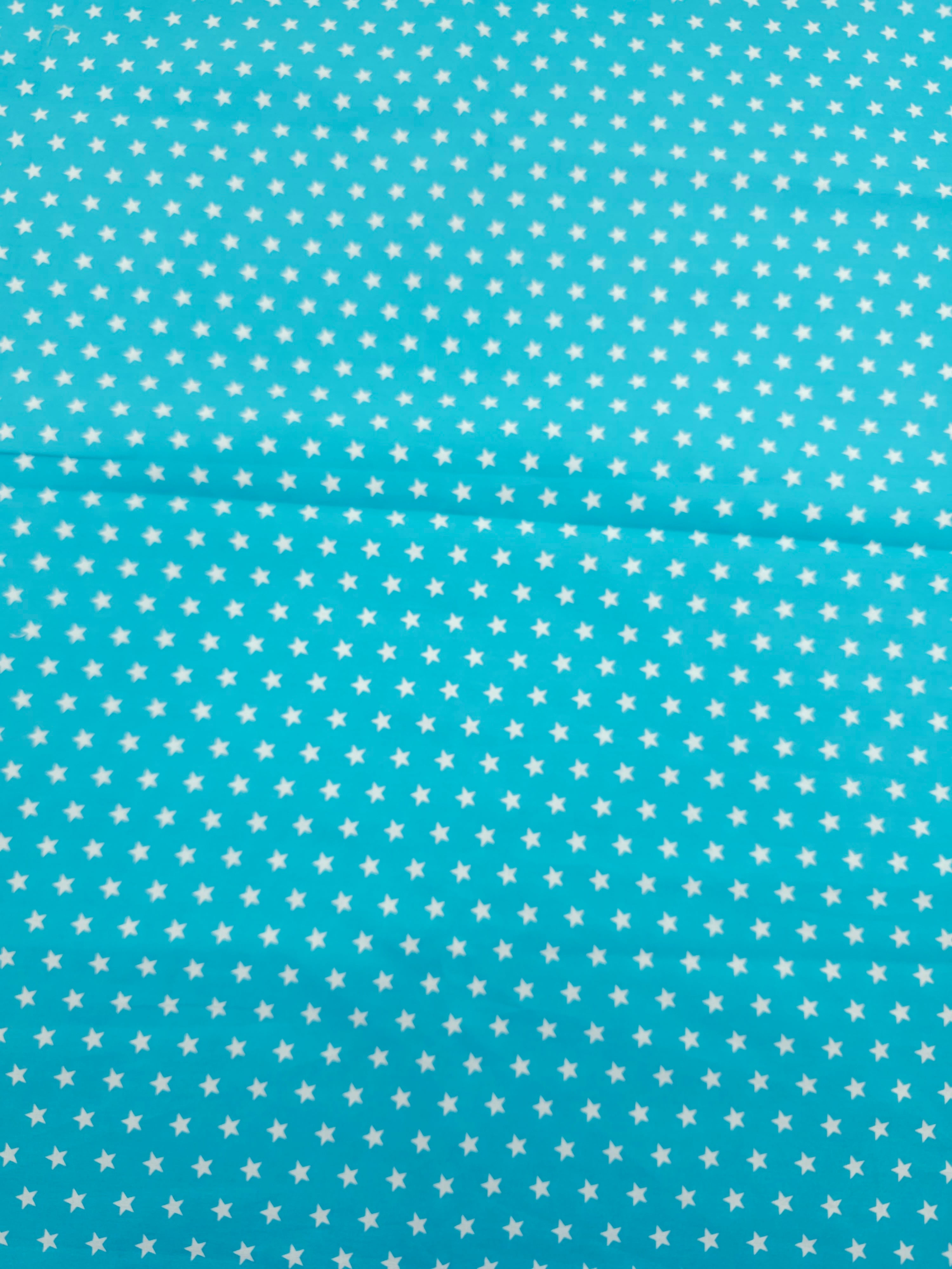 Cyan star Cotton- 1.5m piece