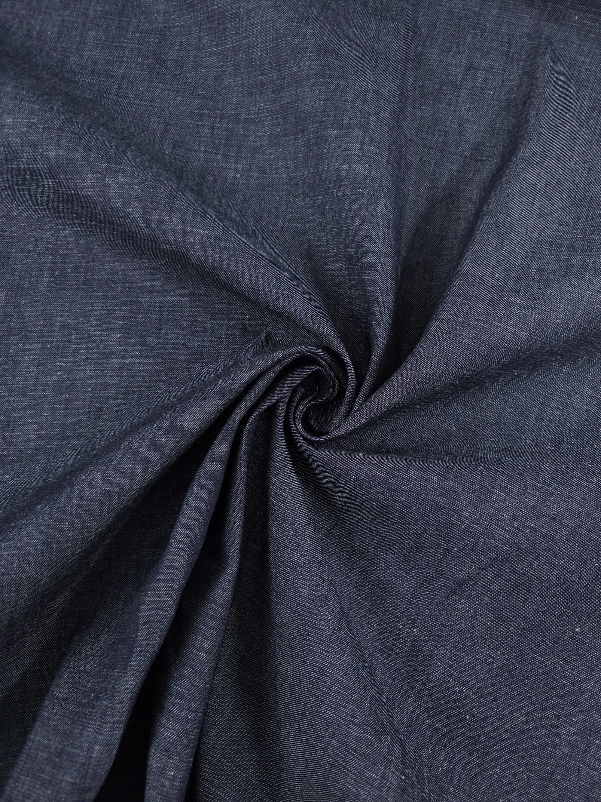 Dusky Grey Lightweight Cotton Chambray