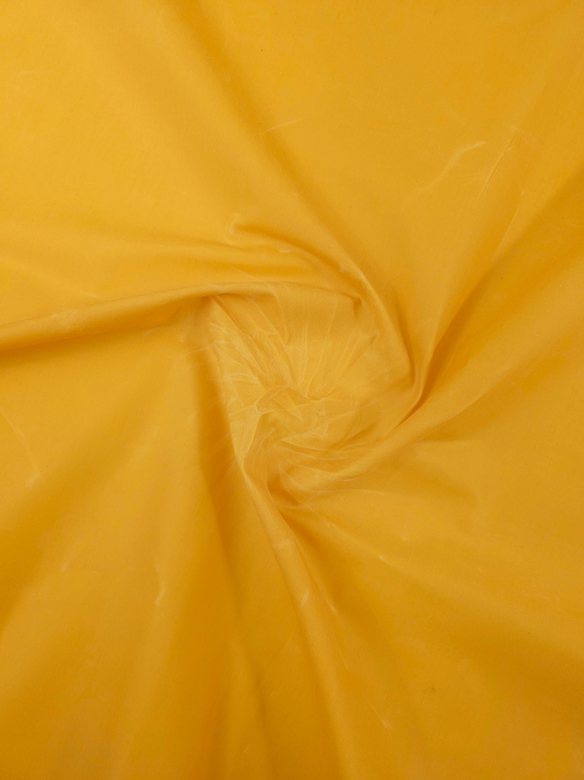 Ochre Yellow Wax Cotton
