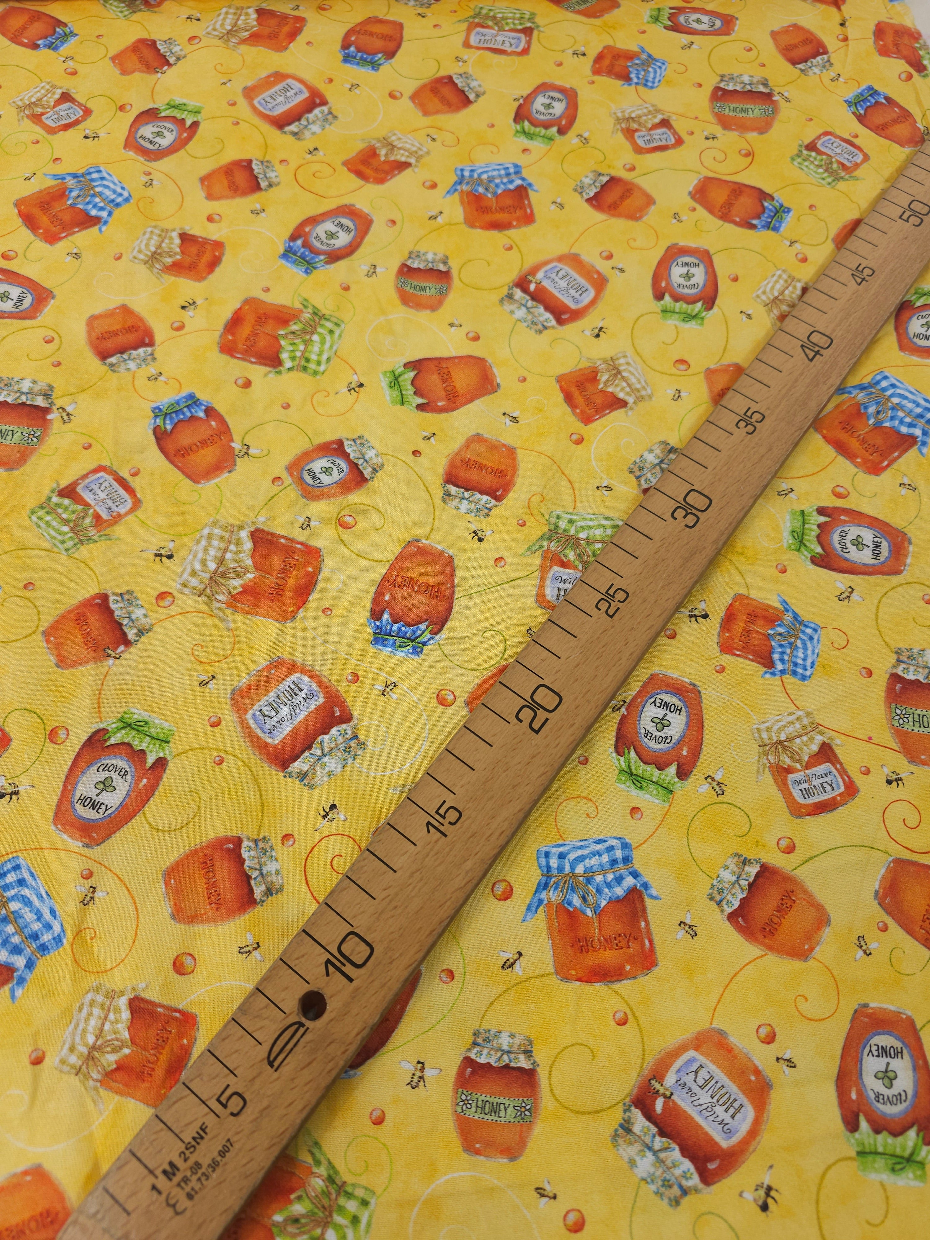 Marigold Retro Honey Pot 100% Cotton