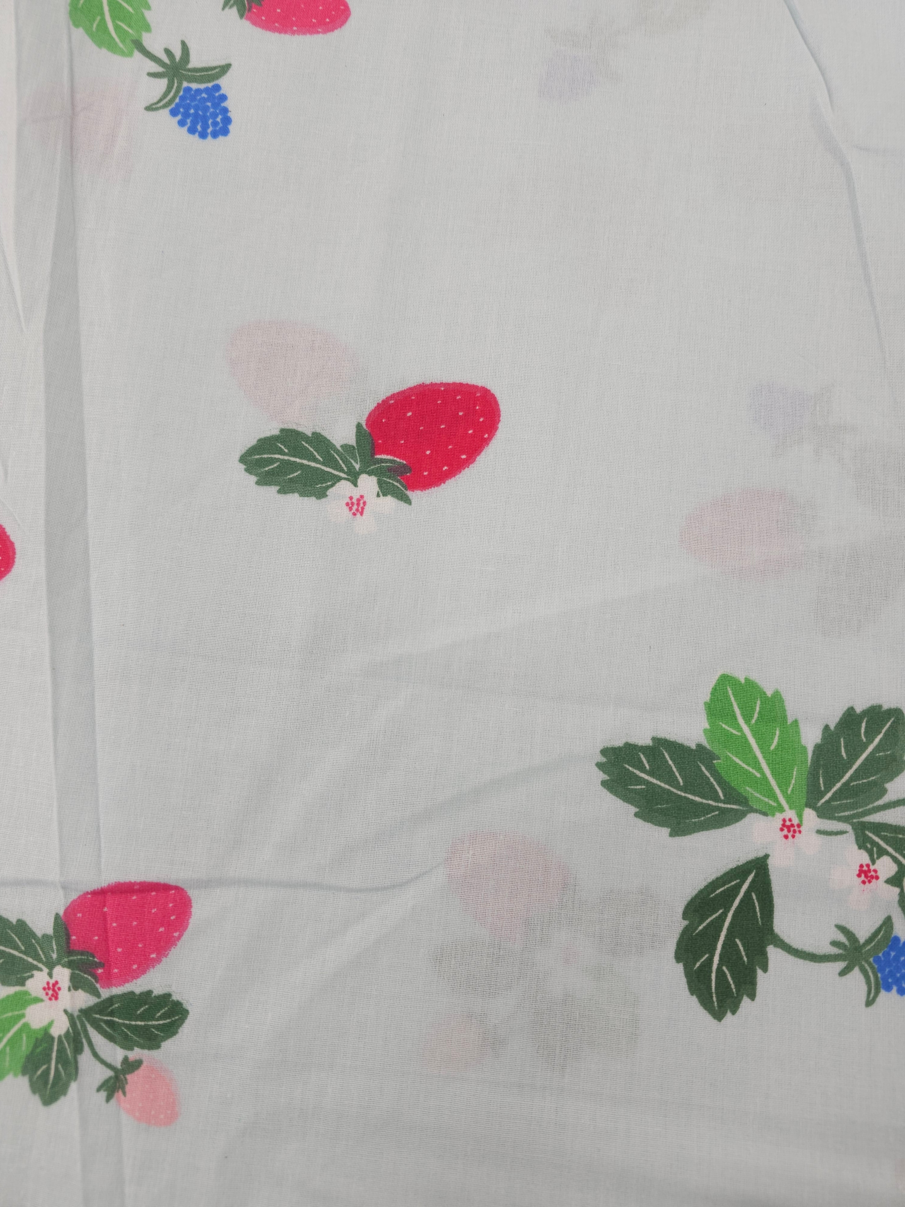 Strawberry Cluster 100% Cotton 86” *EXTRA WIDE*