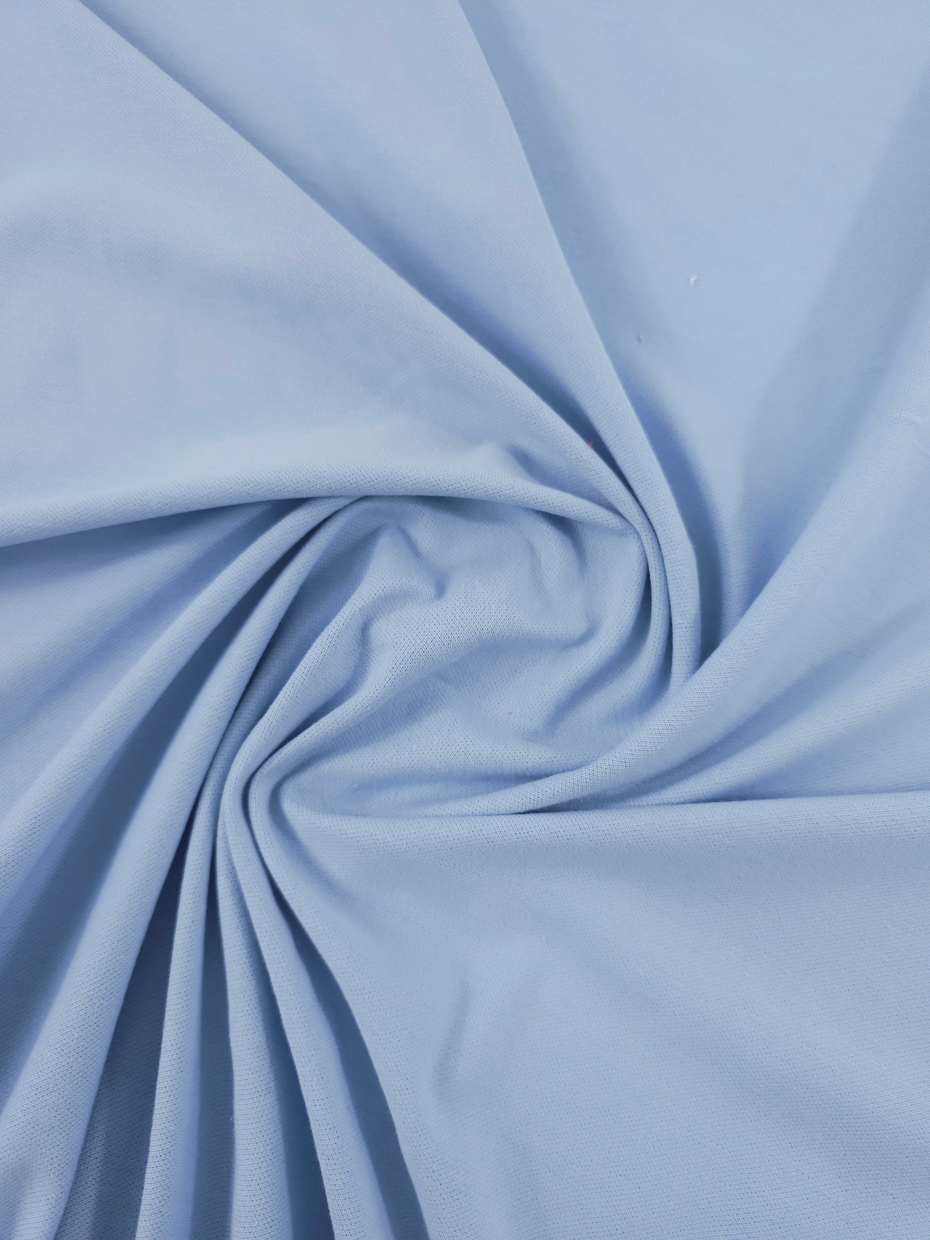 Baby Blue Loopback Terry *DEFECT*