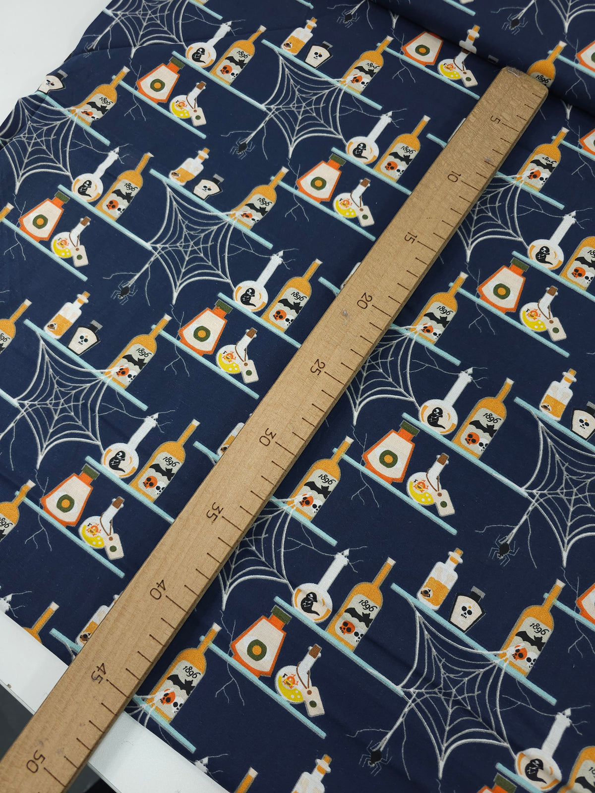 Navy Potion Display 100% Cotton