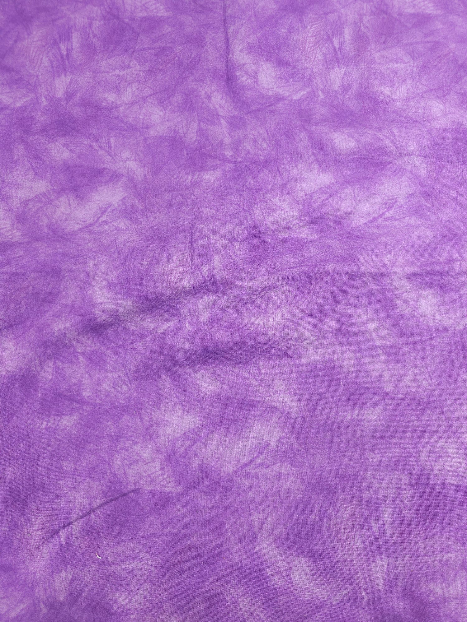 Lilac Grunge Cotton - 4.1m Piece