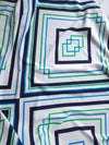 Geometric Diamond Linen