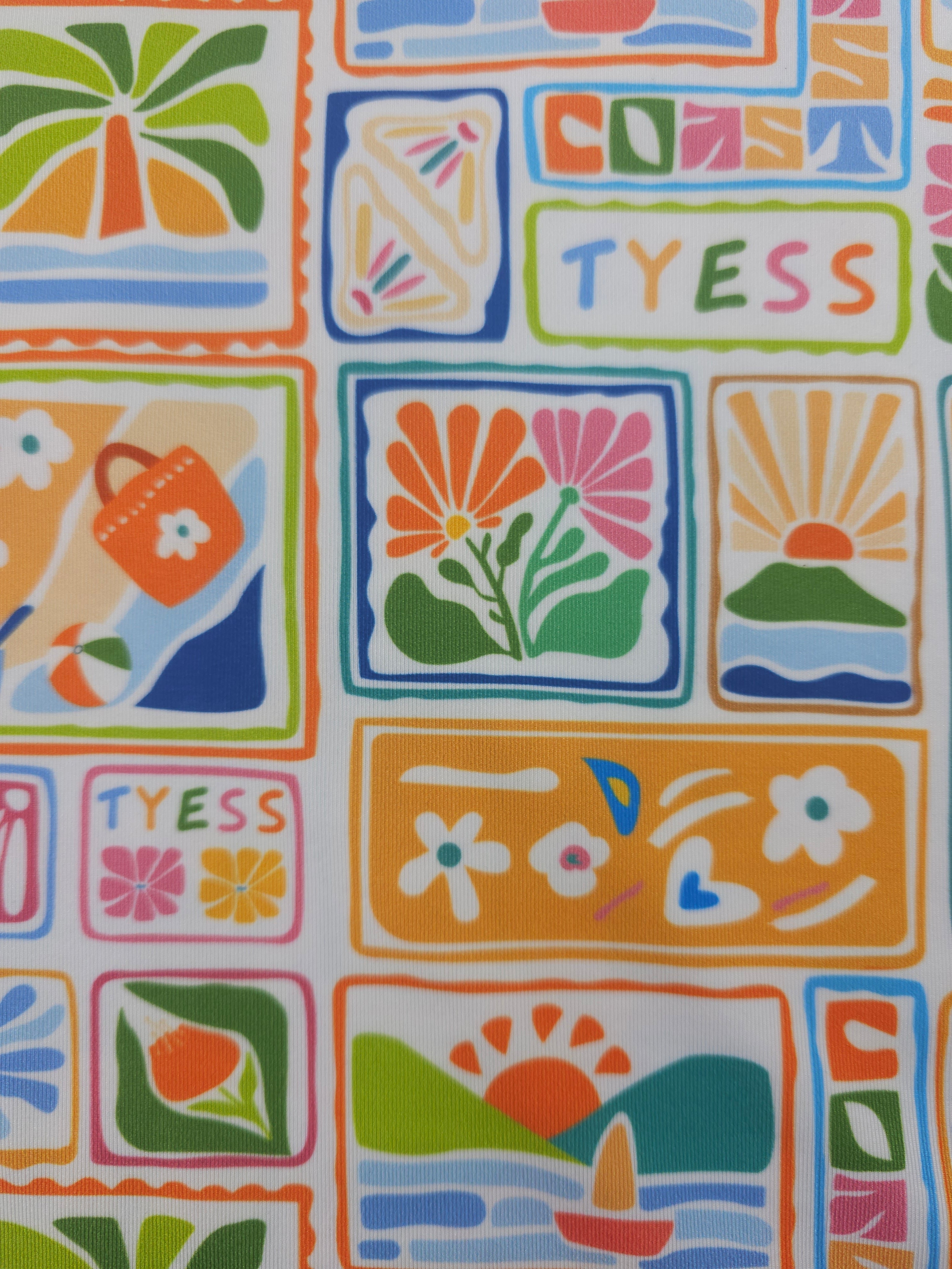 Tyees summer Viscose jersey- 3m piece