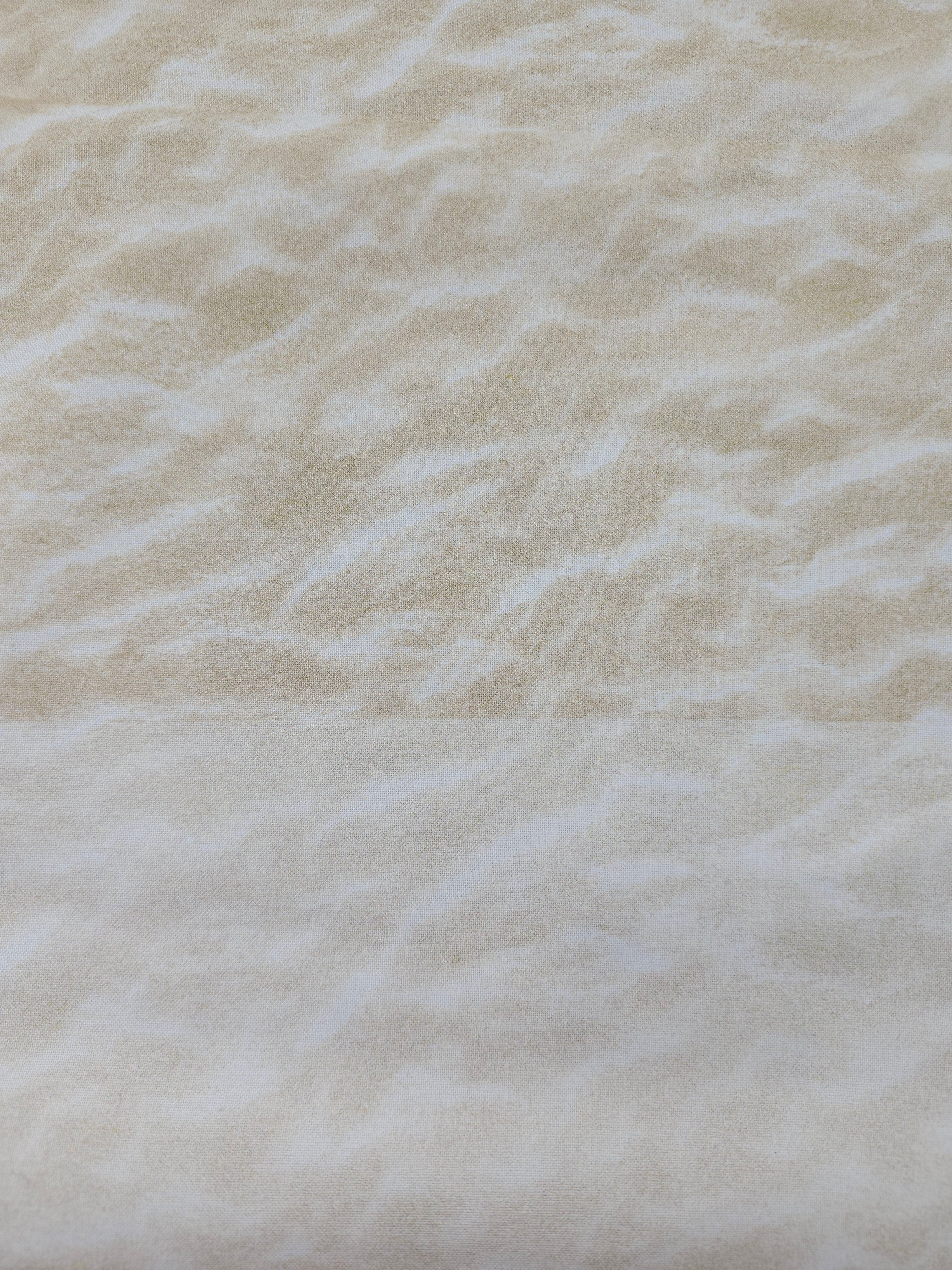 Pale Beige Sand Storm 100% Cotton