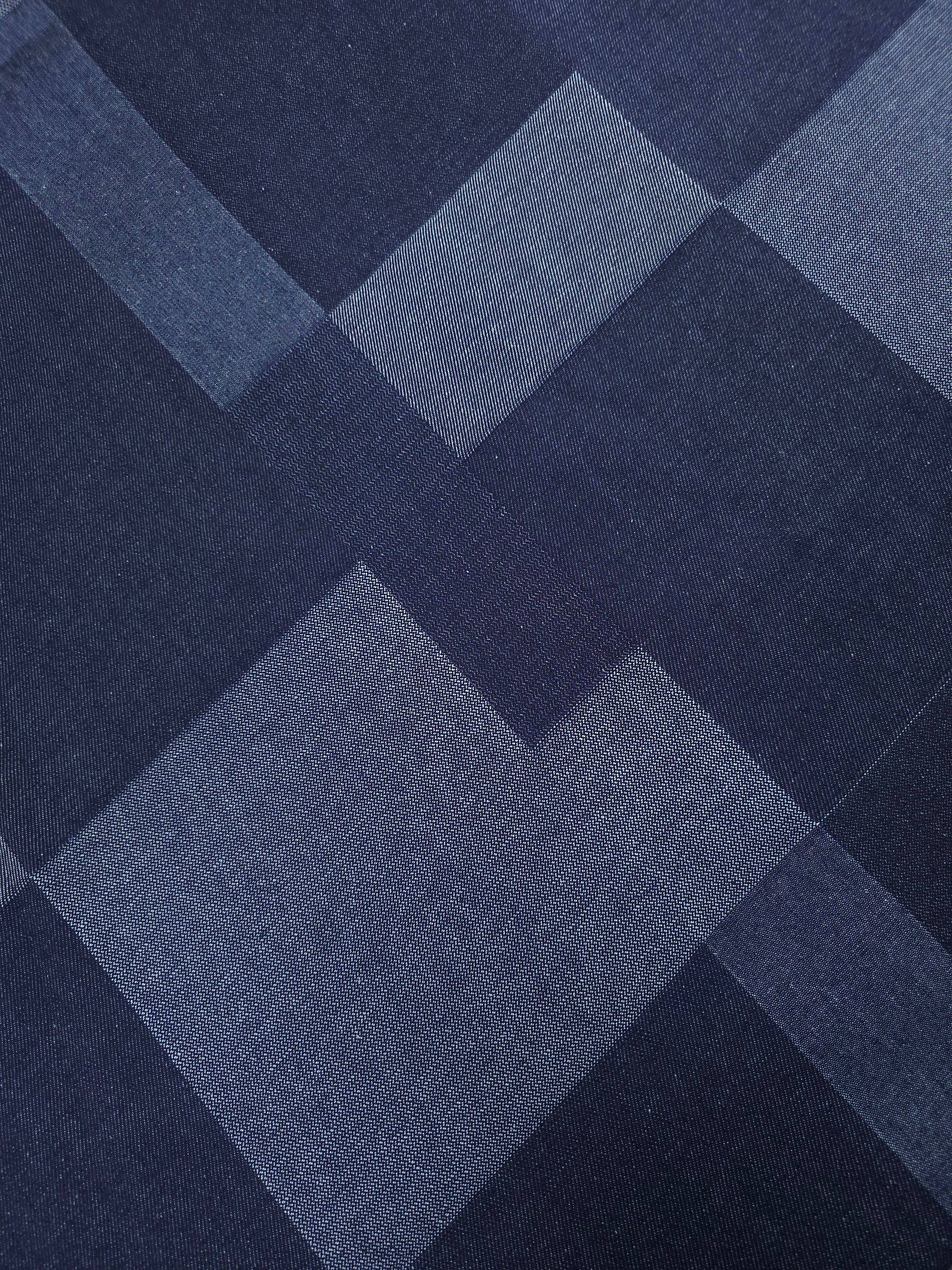Navy Patchwork Denim