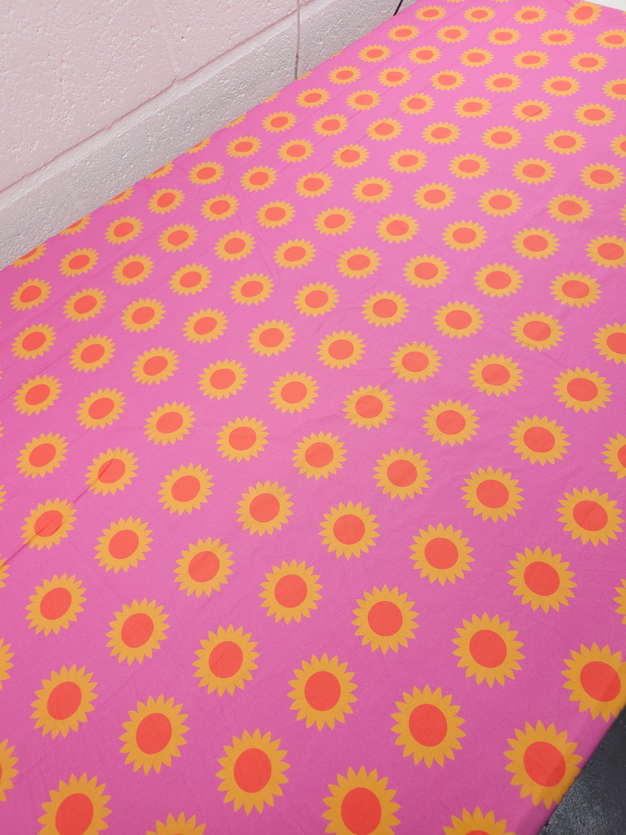 Pink/Orange Sun Daze Lightweight Cotton