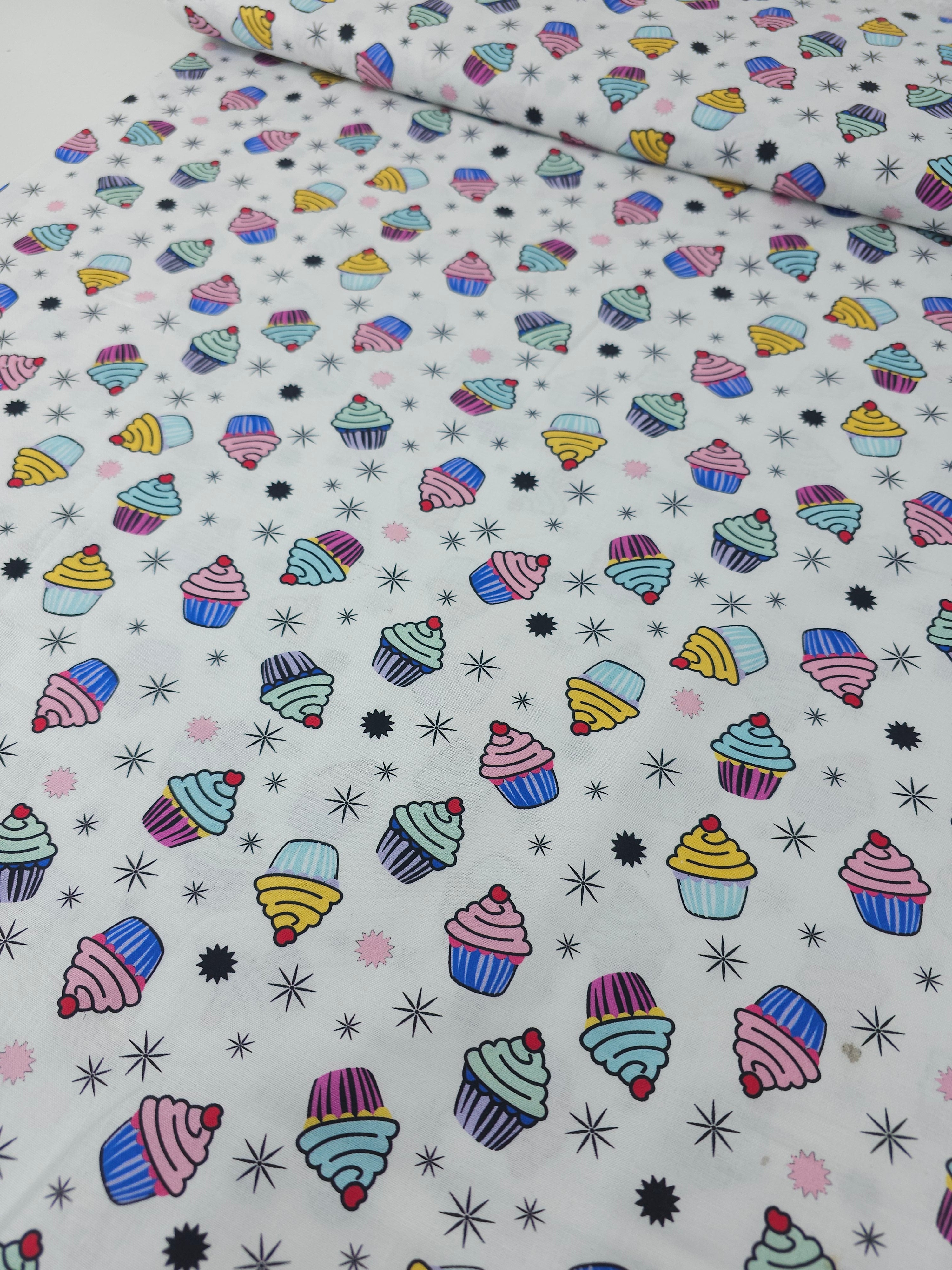 Cupcake Party 100% Cotton
