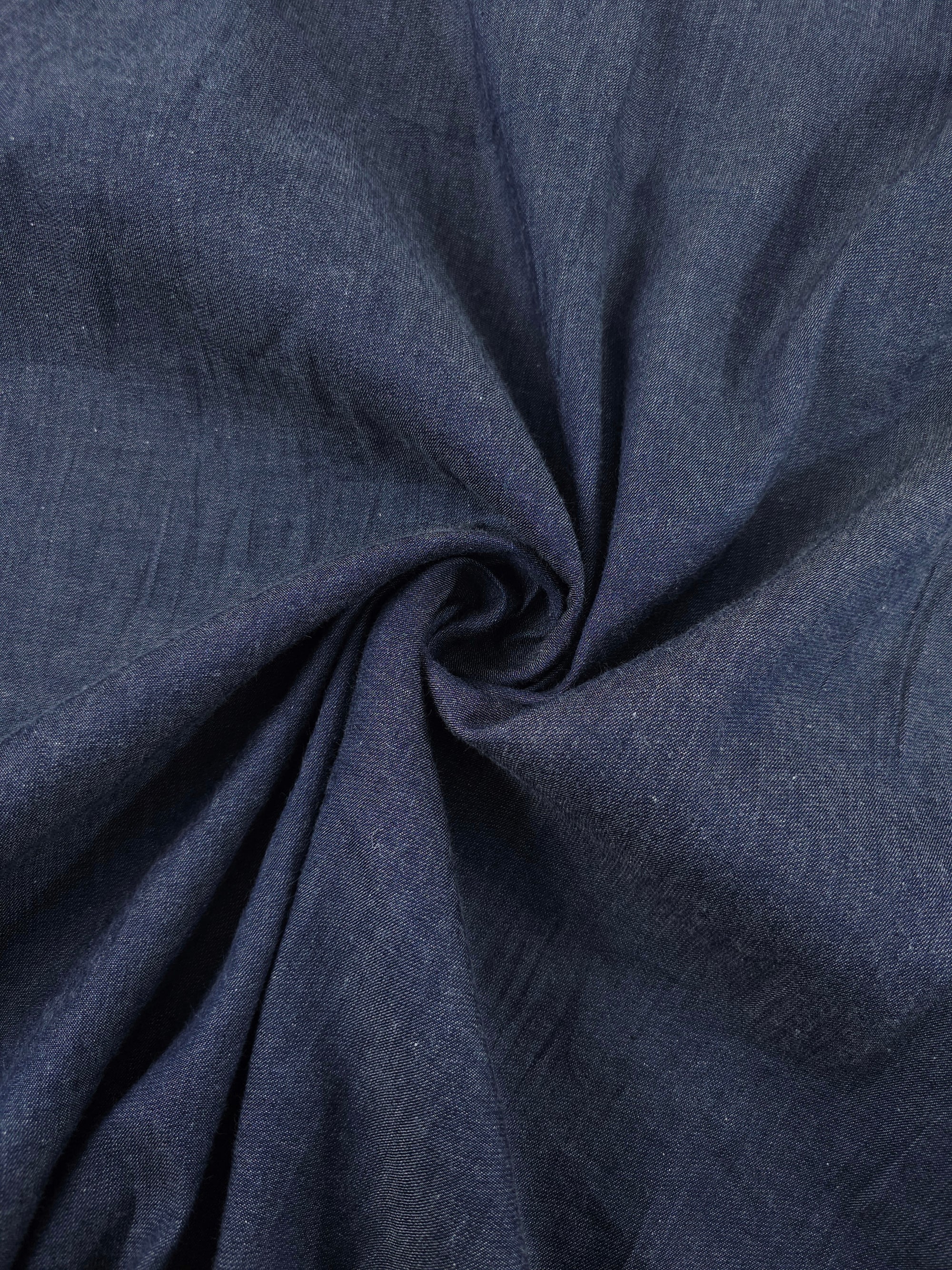 Hale Blue Lightweight Cotton Chambray