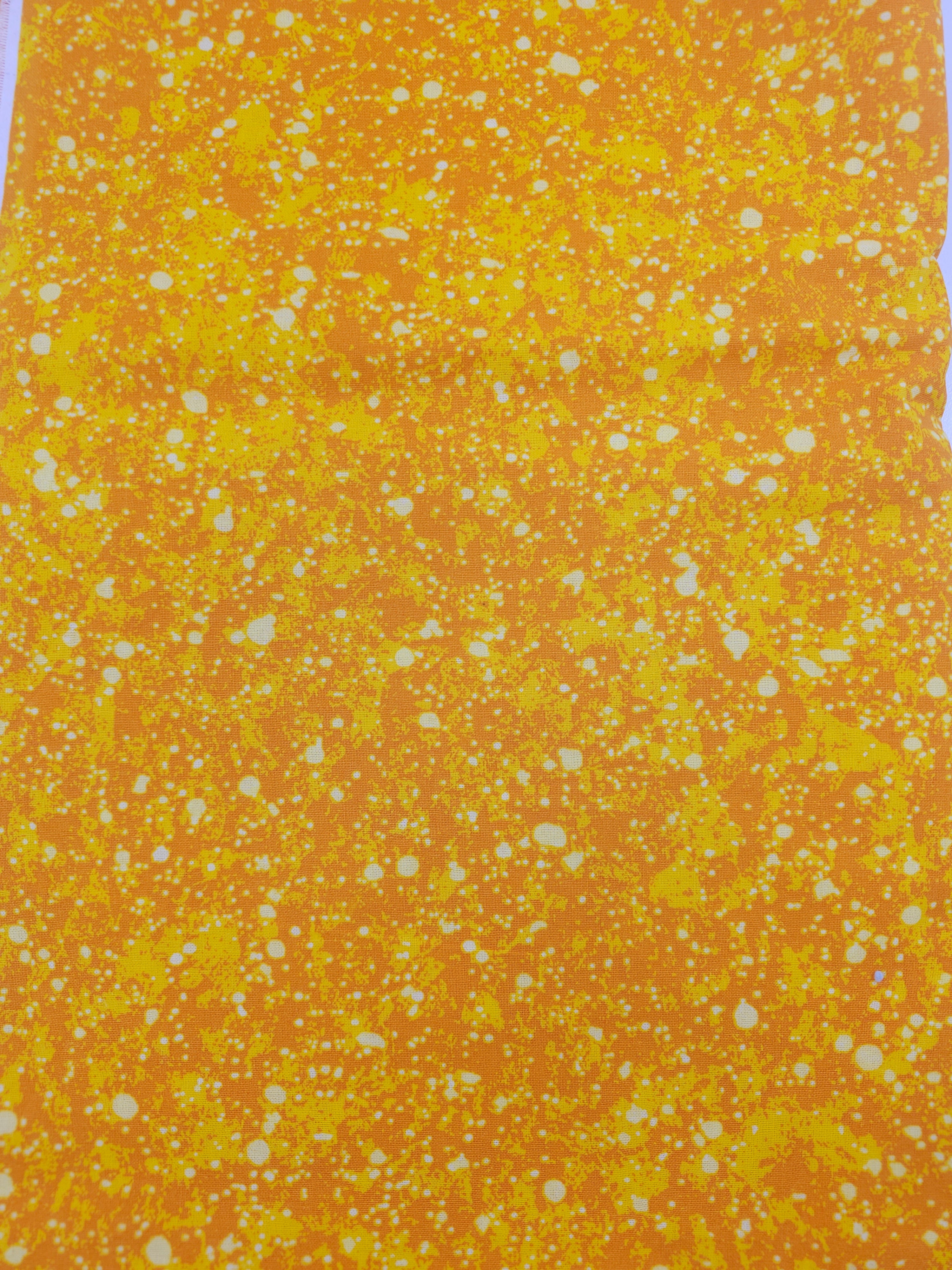 Sunshine speckle Cotton- 2m piece