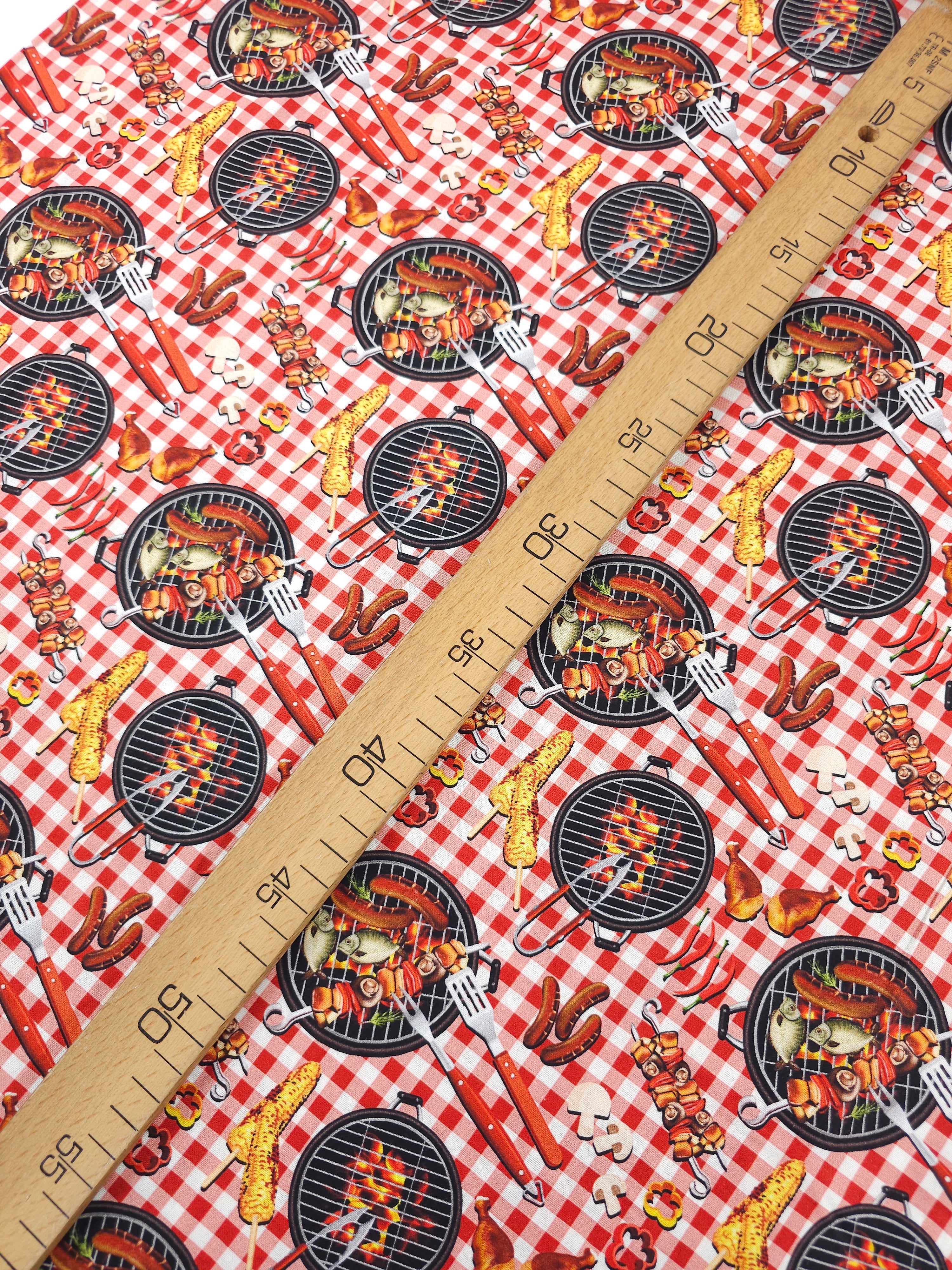 BBQ Season 100% Cotton