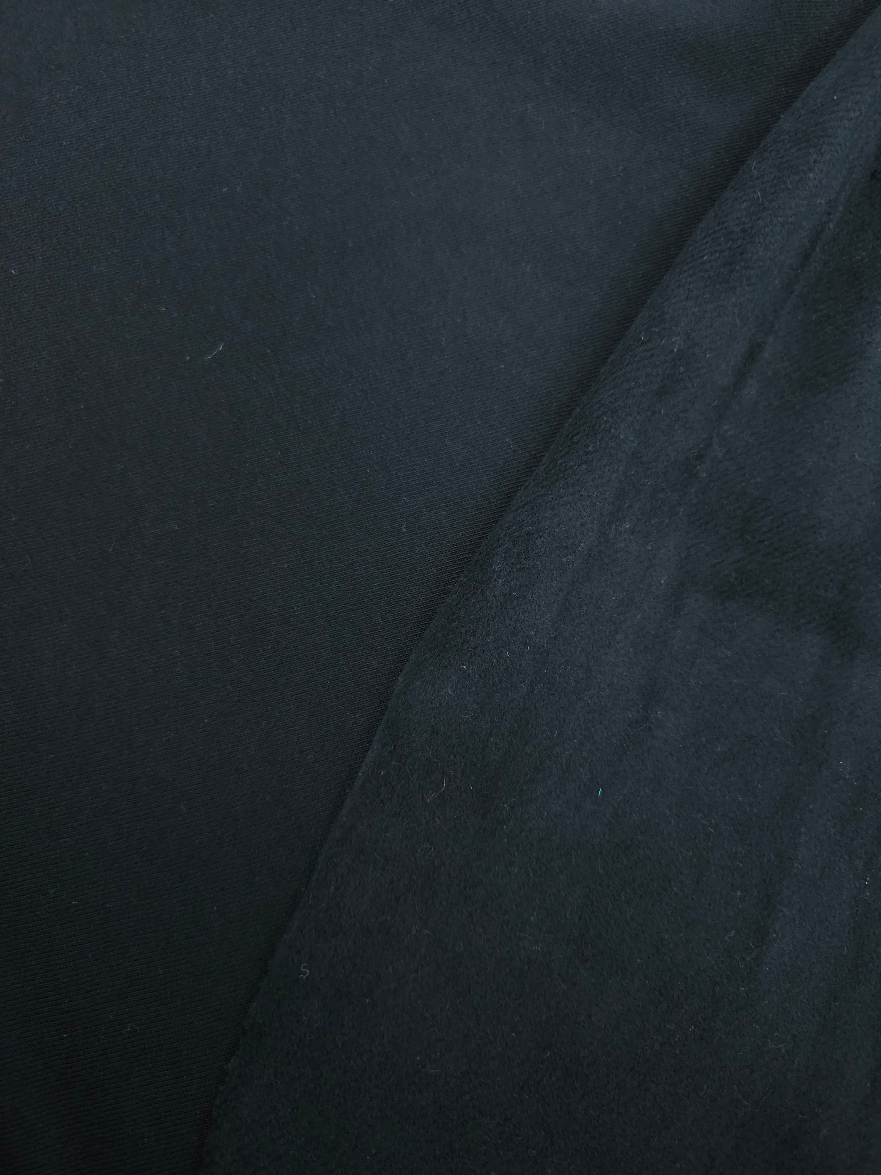 Black Fleece Backed Terry