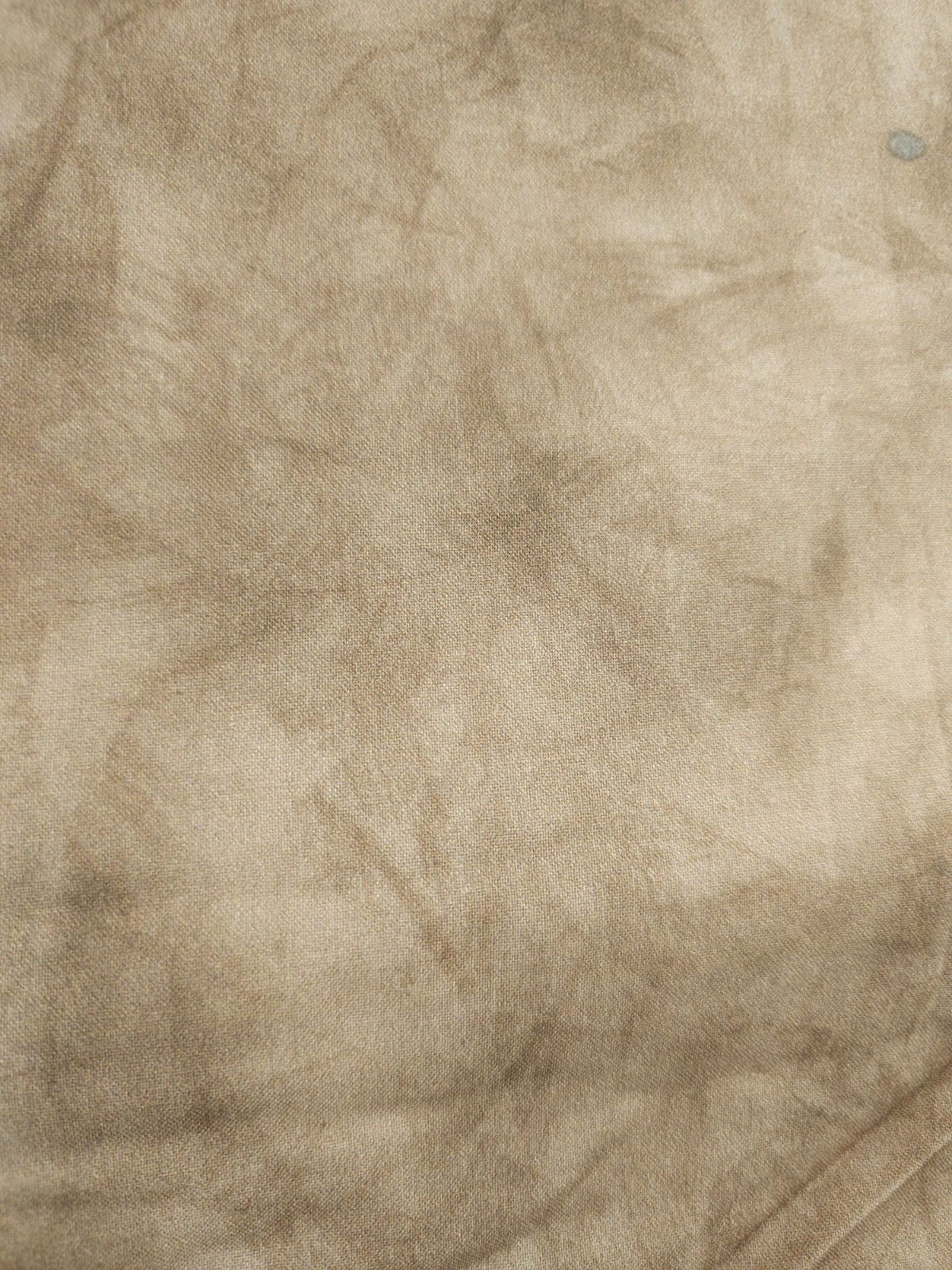 Tan Marble Cotton (small stains) - 1.3m Piece