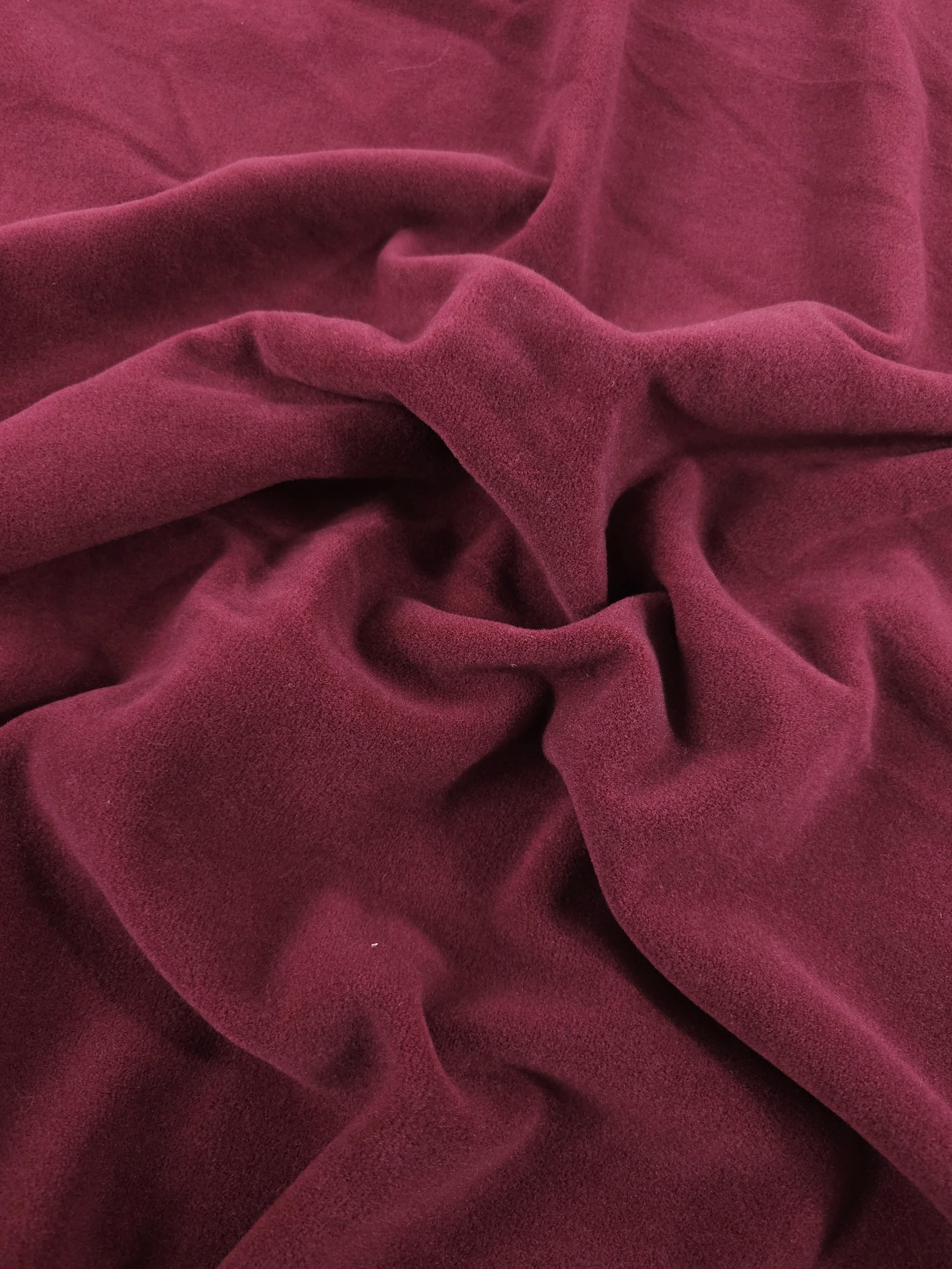 Burgundy Polar Fleece
