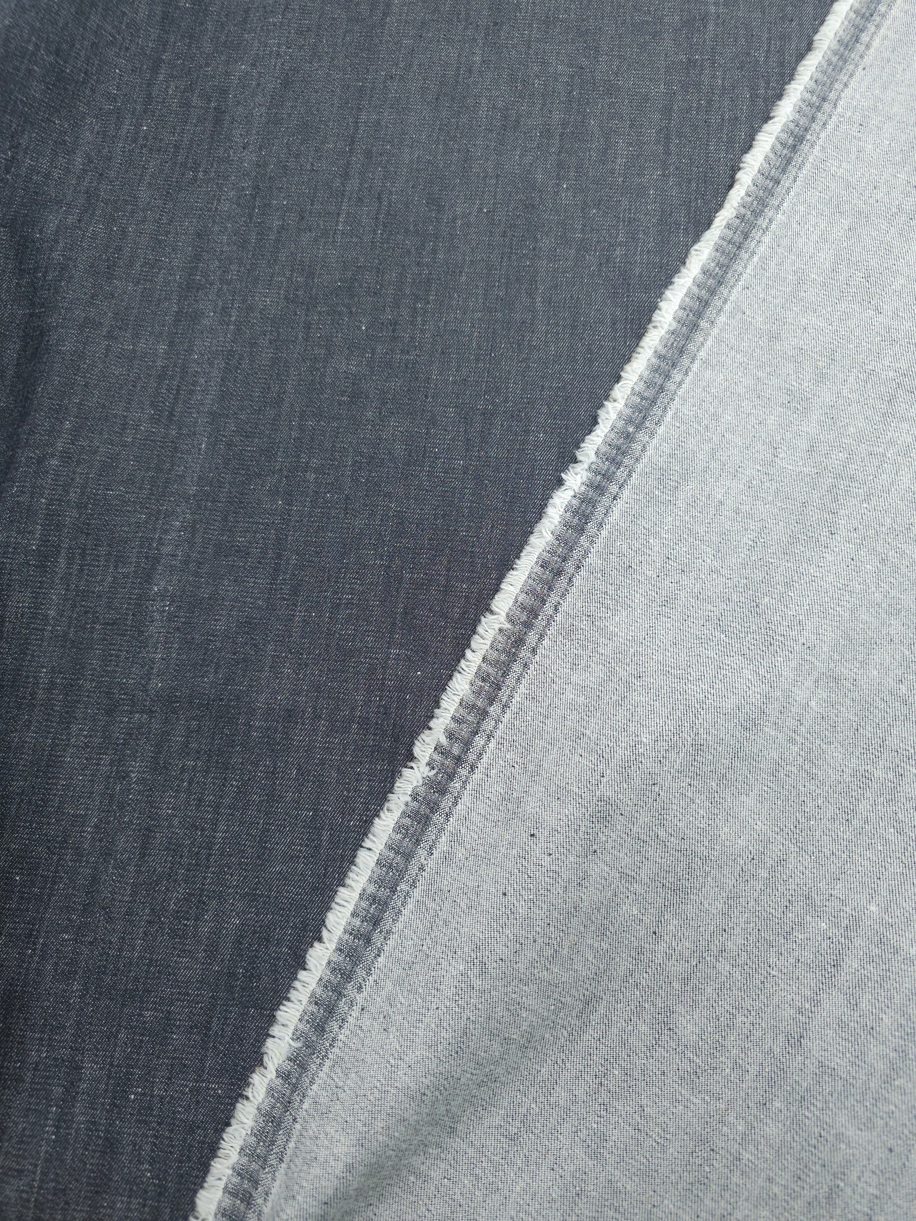 Wolf Grey Washed Denim