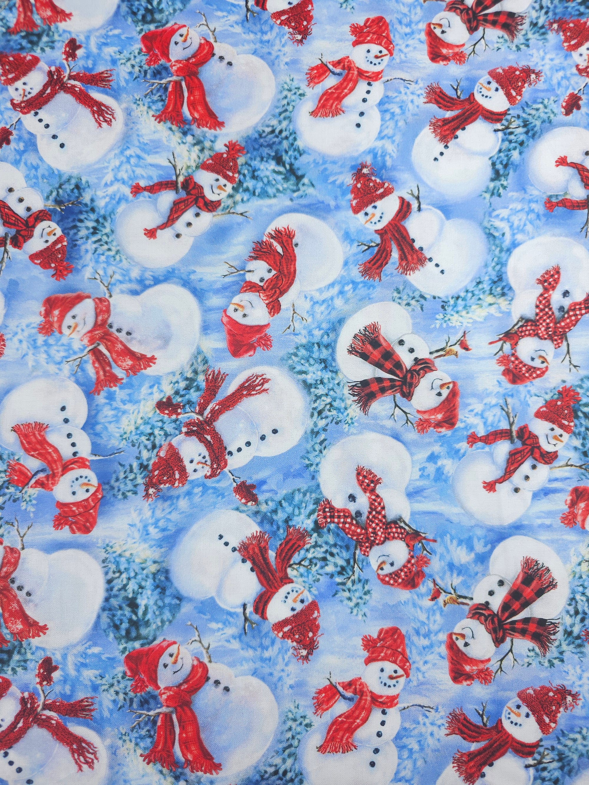 Frosty The Snowman 100% Cotton