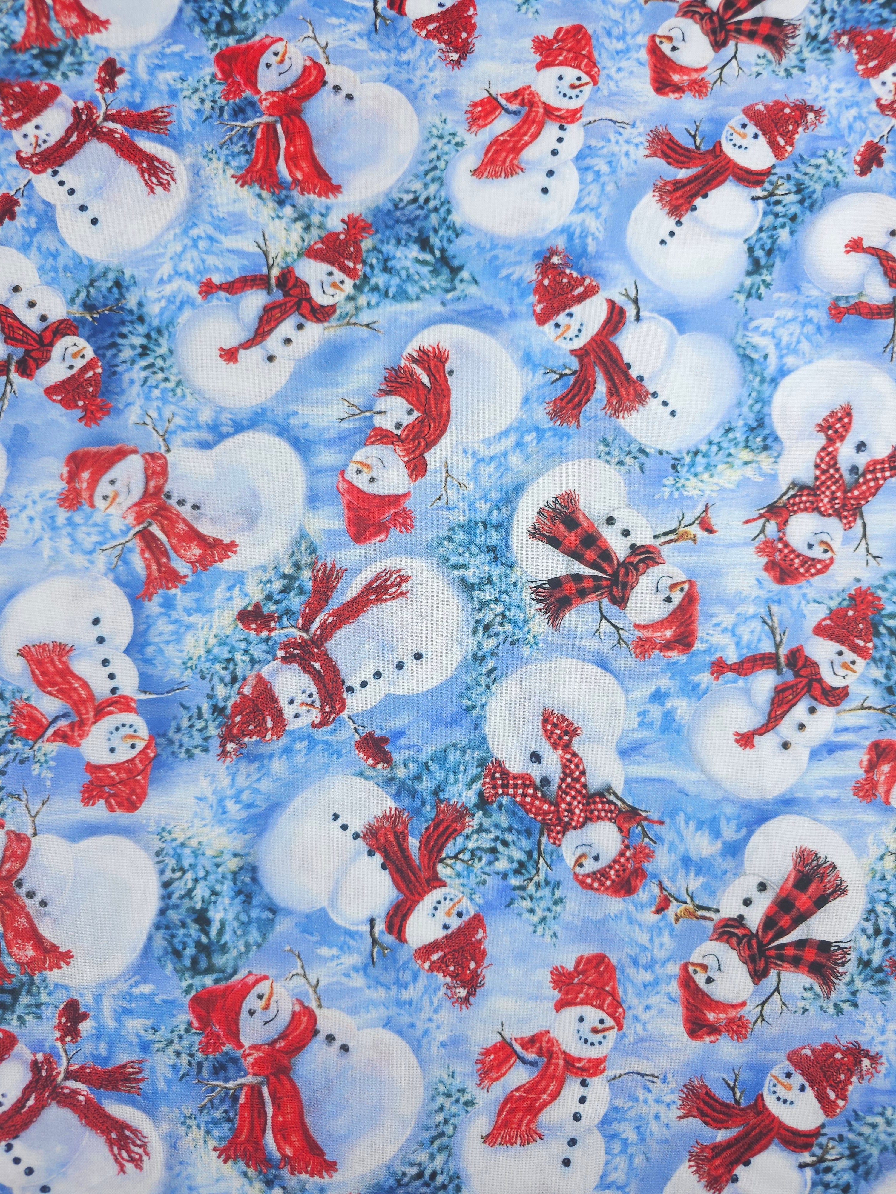 Frosty The Snowman 100% Cotton