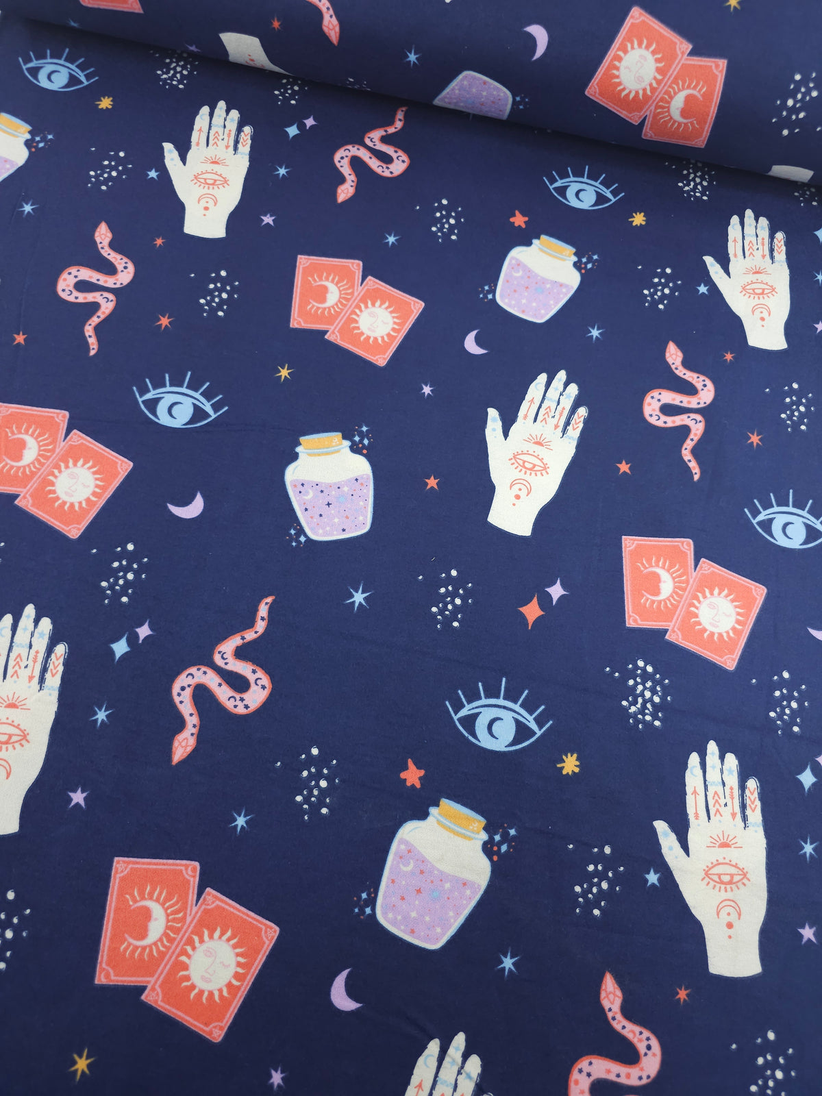 Mystical Readings Lightweight Flannel Cotton - Joann