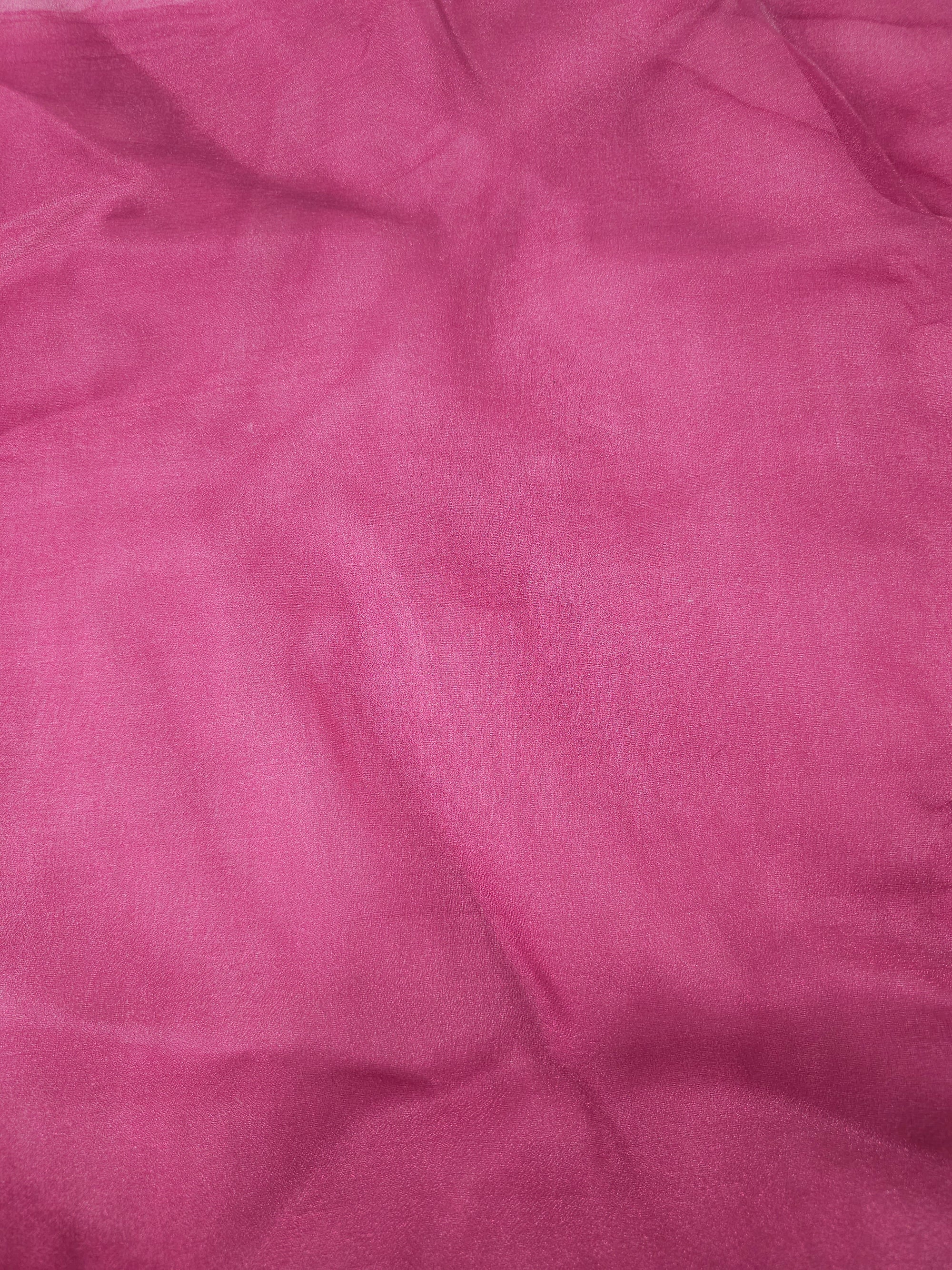 Dark red Organza- 1.2m piece