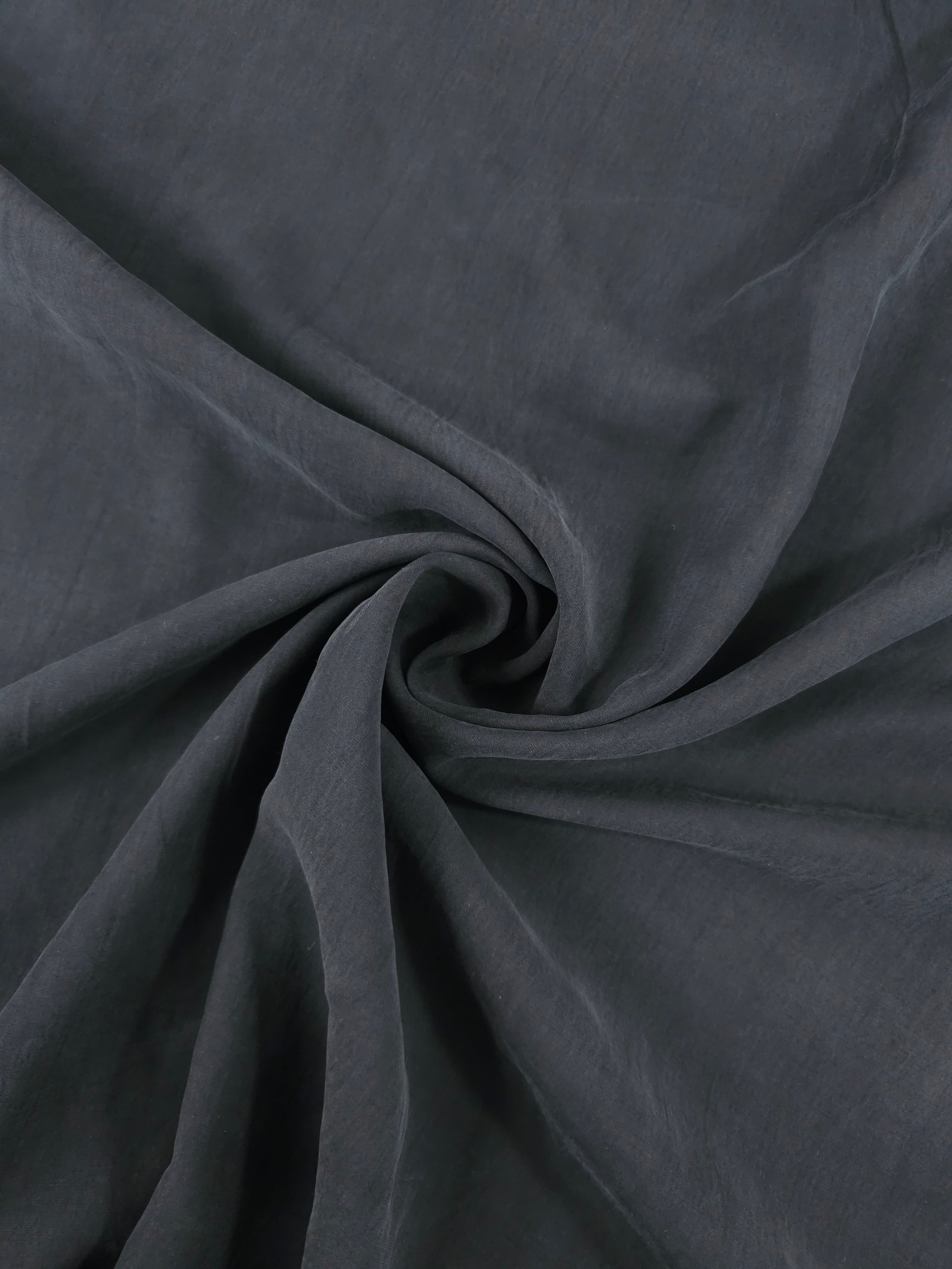Black Sandwashed Cupro Modal