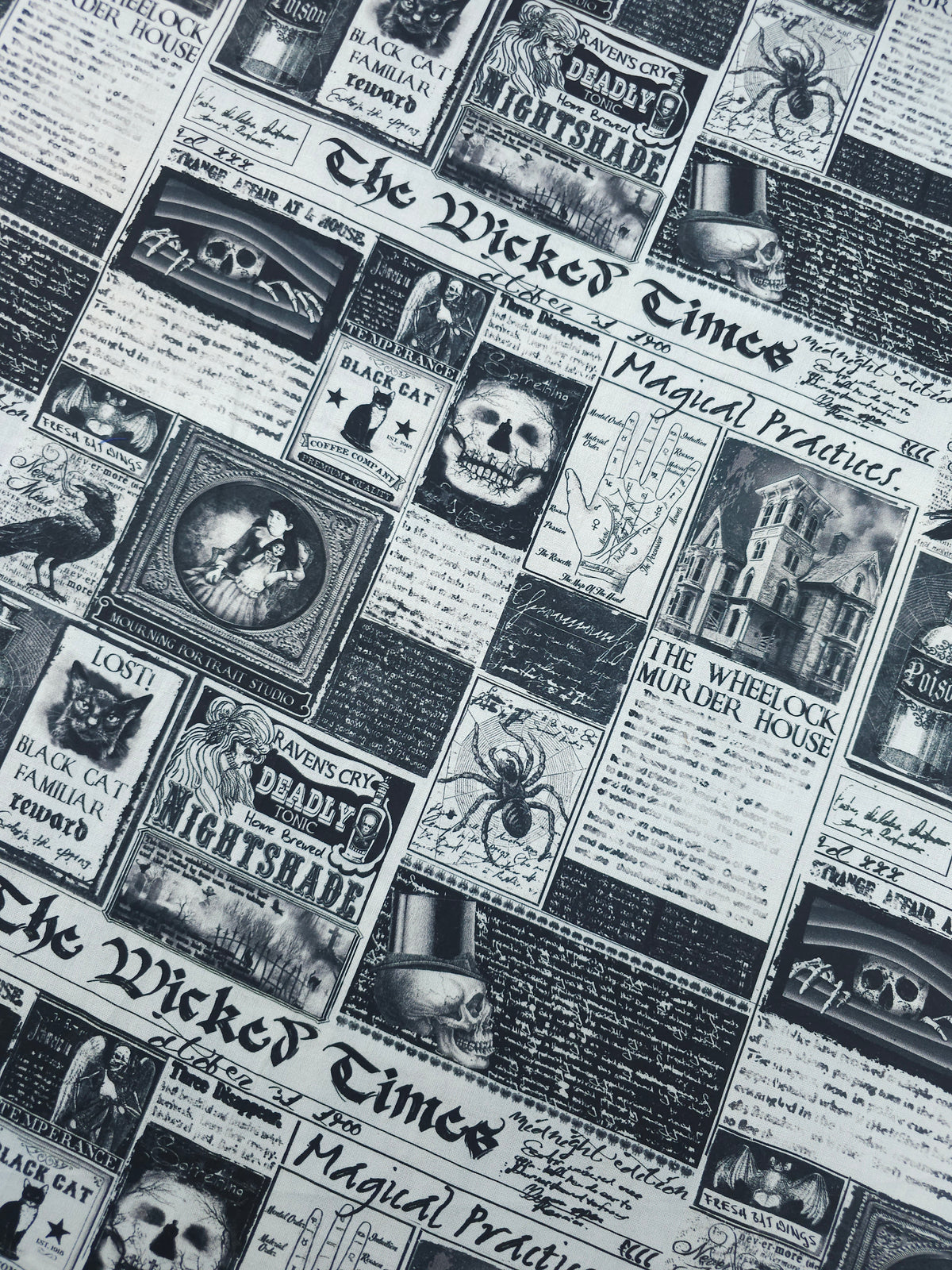The Wicked Times Newspaper 100% Cotton
