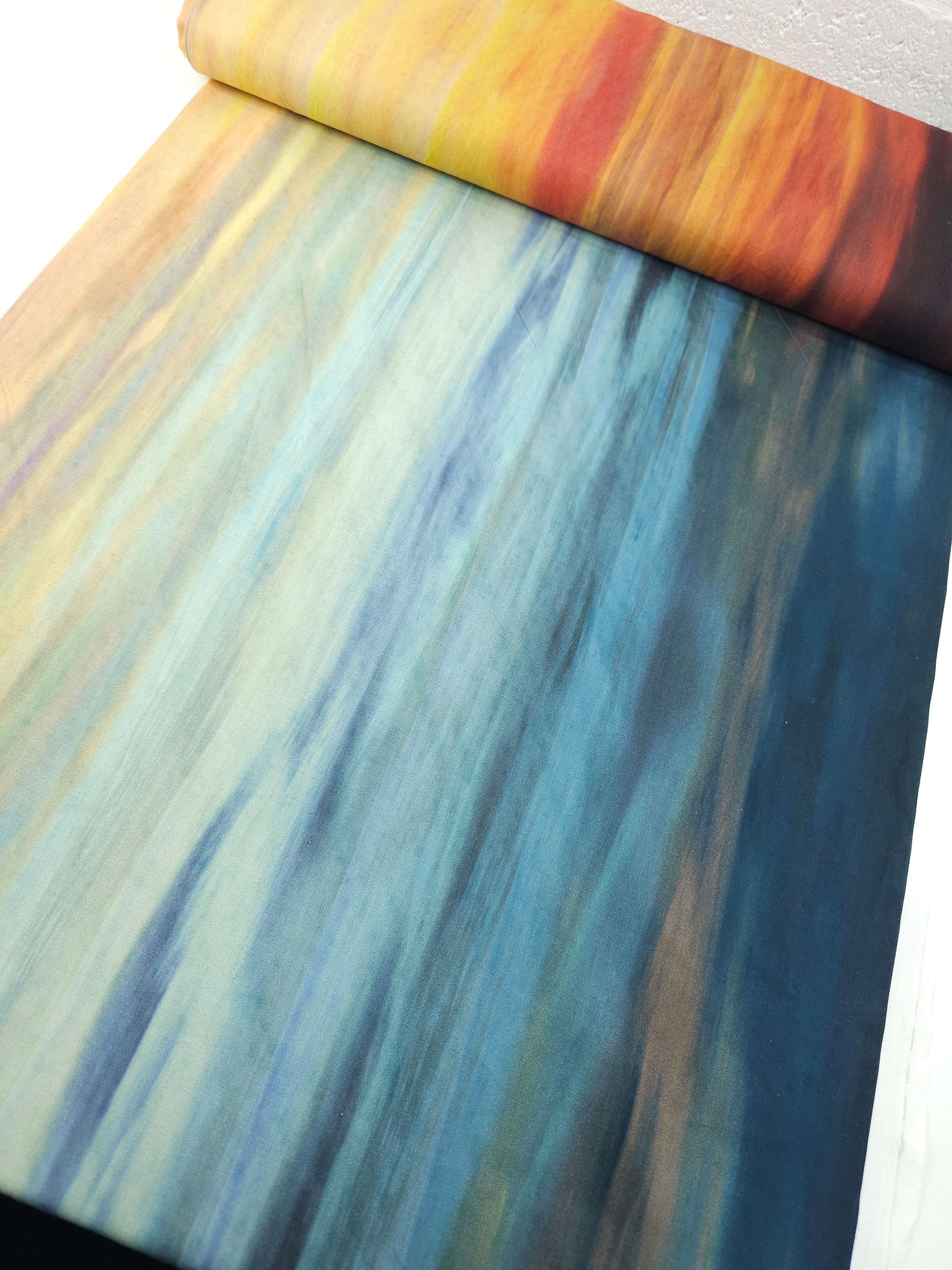Sunset Sea Flutter 100% Cotton