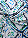 Geometric Diamond Linen