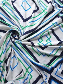  Geometric Diamond Linen