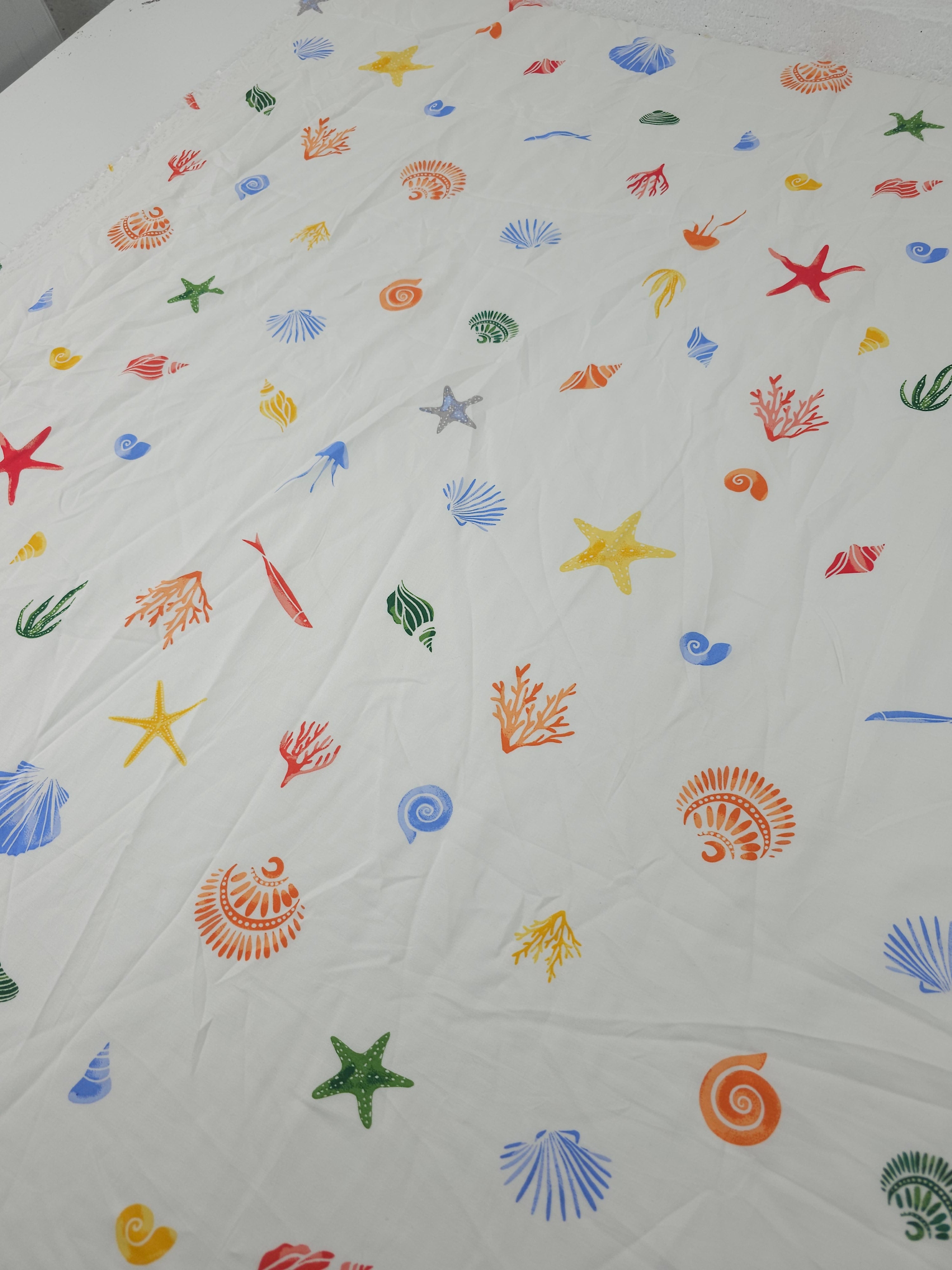 Seashell Party Viscose Challis - Target