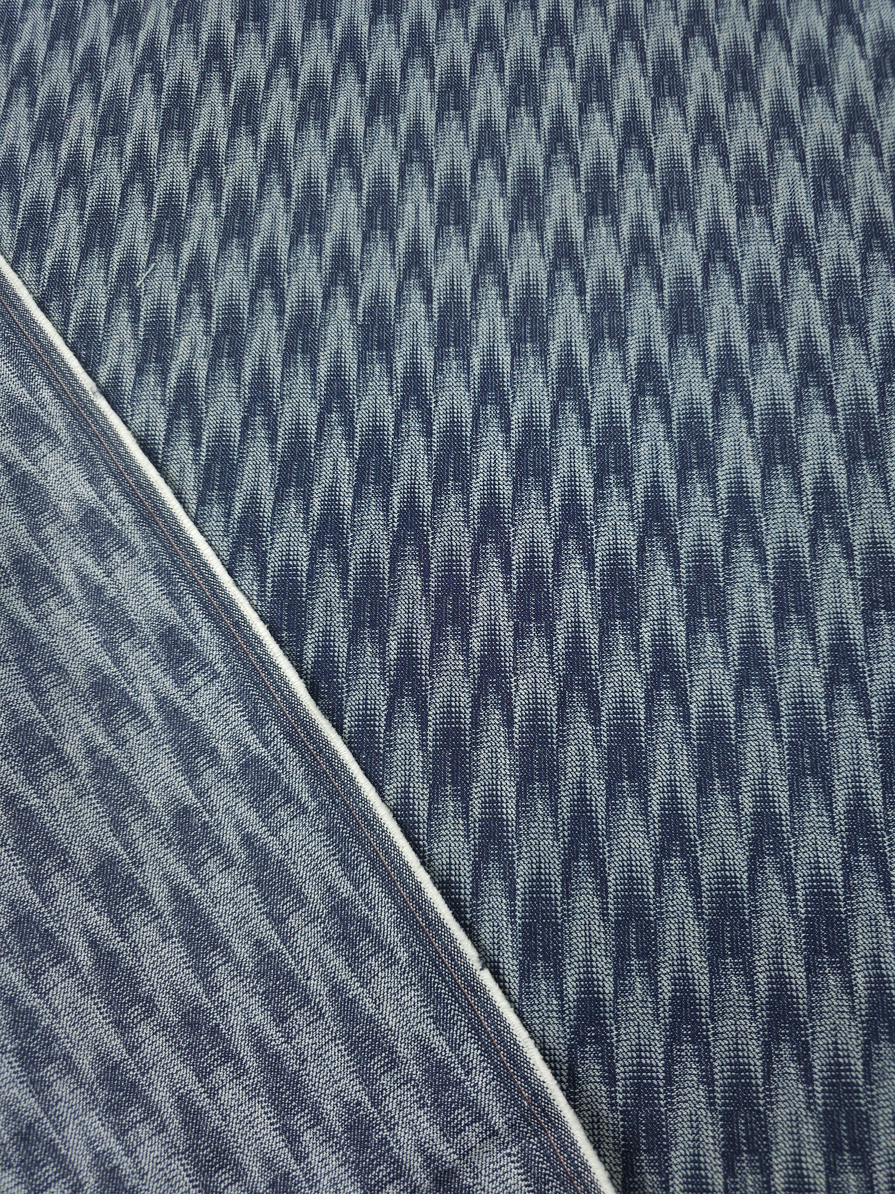Abstract Static Arrow Denim