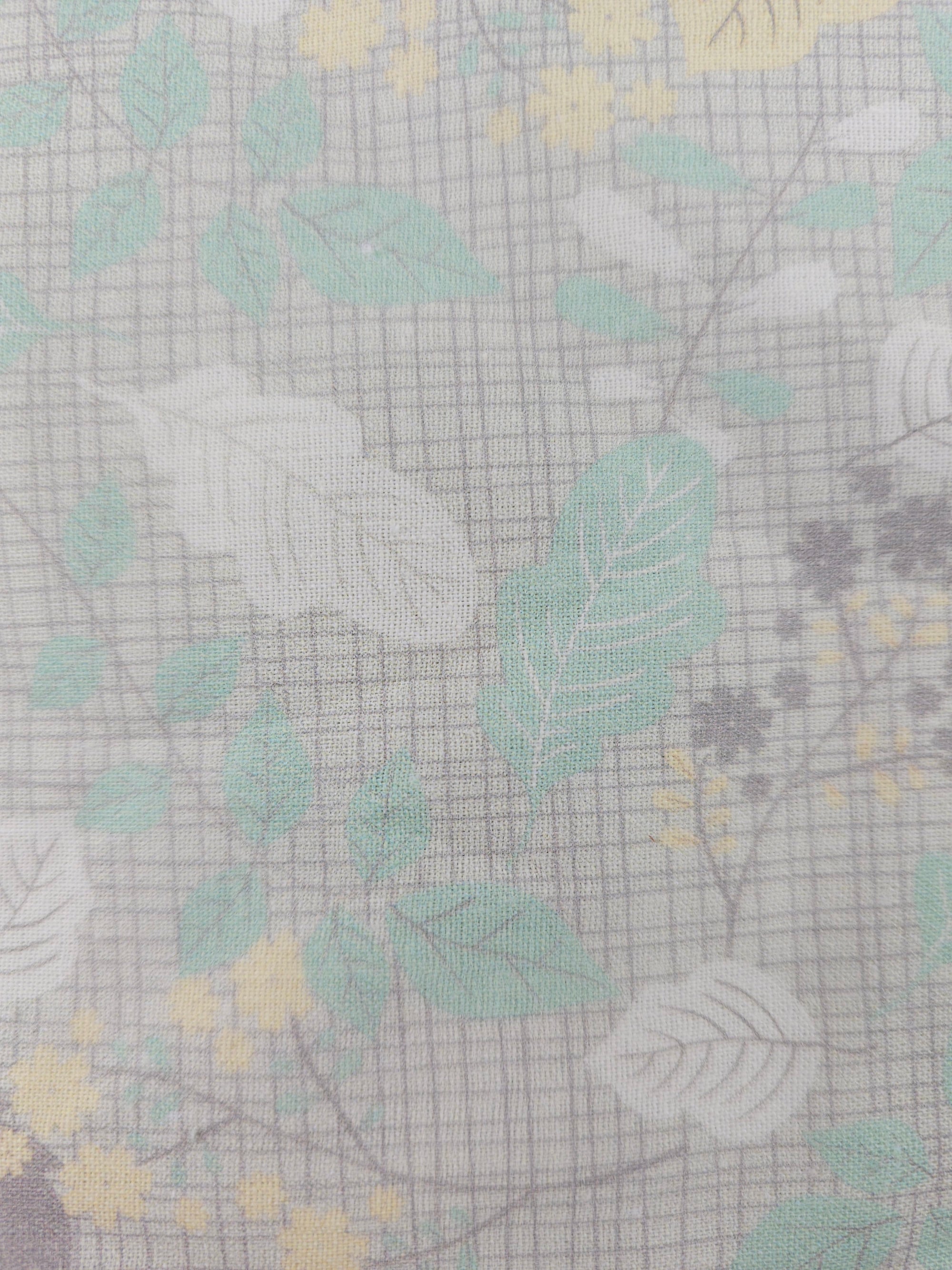 Spring grid Cotton- 1m piece