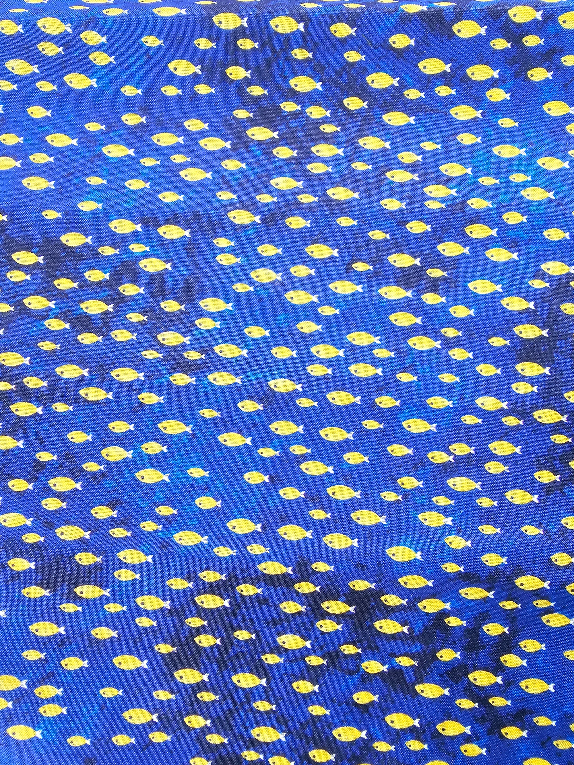 Yellow Swimmers Cotton - 3m Piece