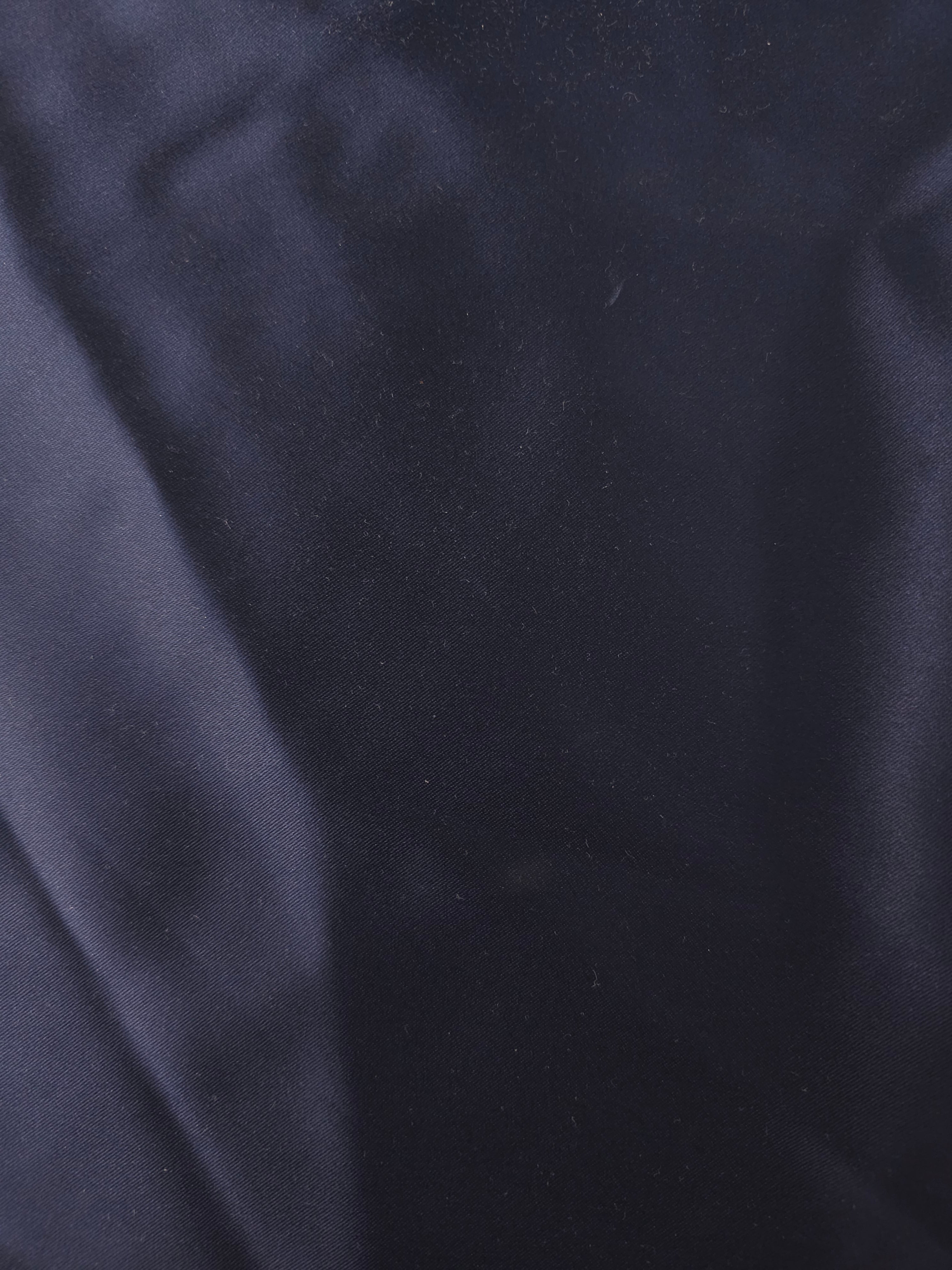 Dark navy Thick Satin- 2.5m piece
