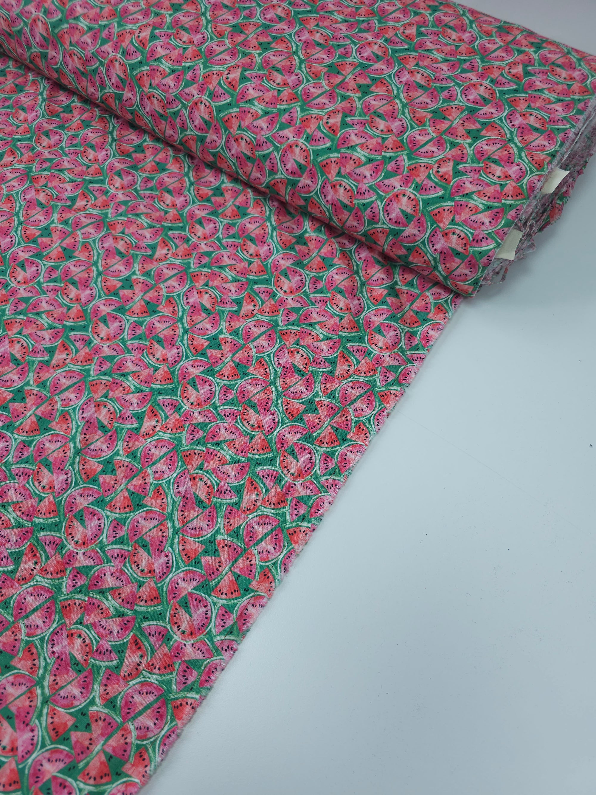 Ditsy Watermelon Slice 100% Cotton