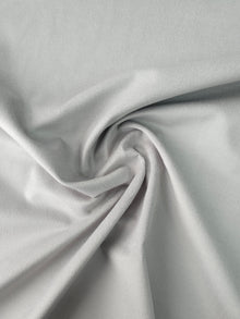  Light Grey Cotton Velvet