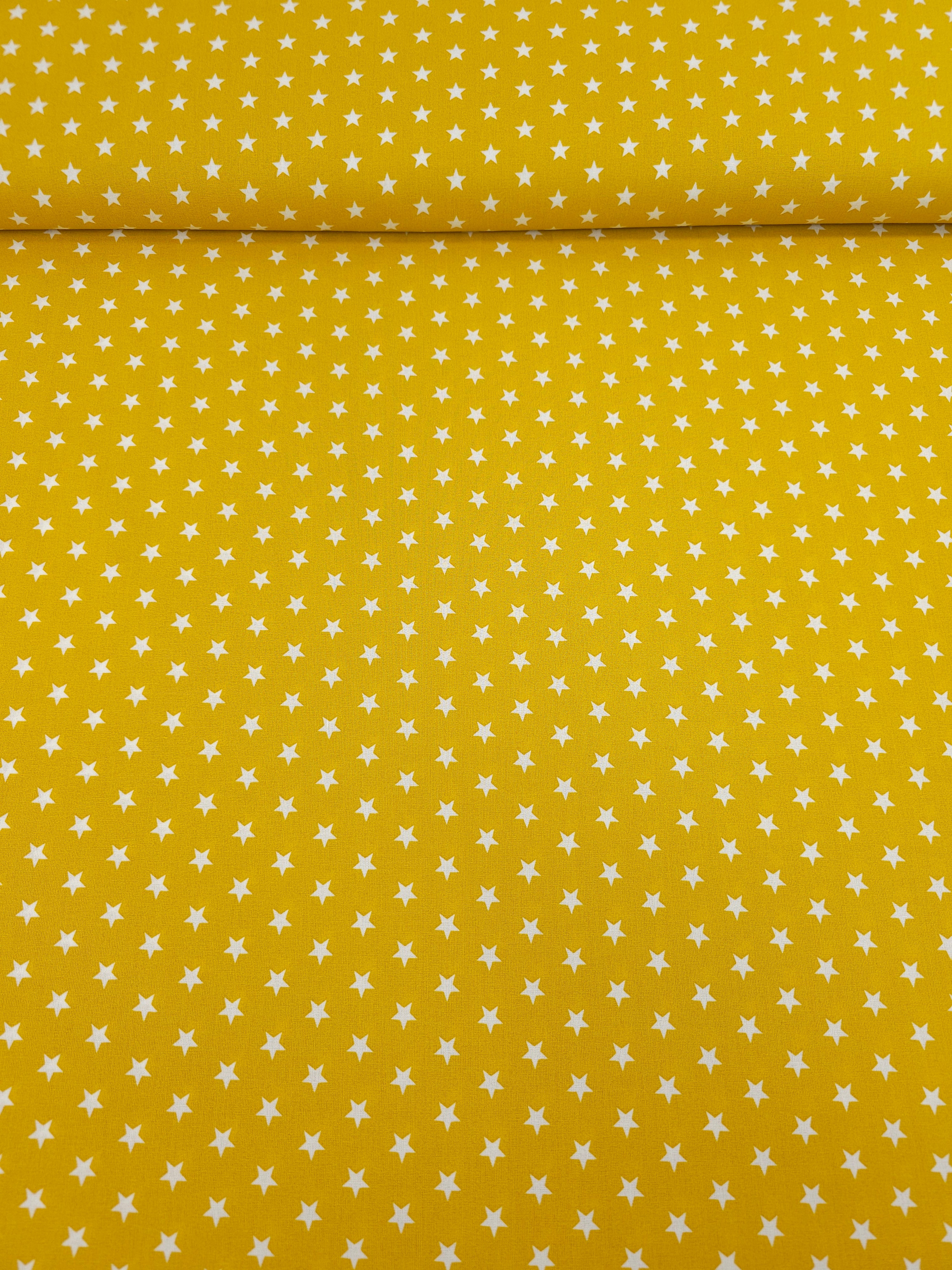 Marigold Petit Stars 100% Cotton 60"