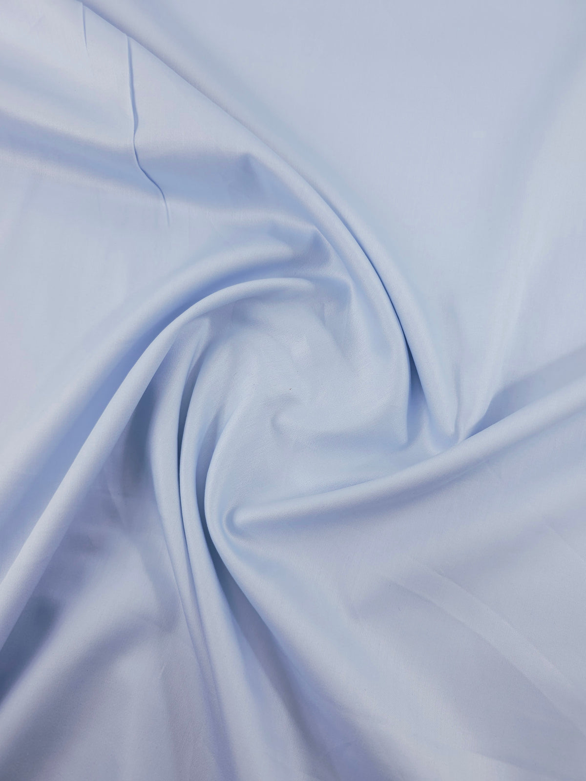 Baby Blue Cotton Satin 60"
