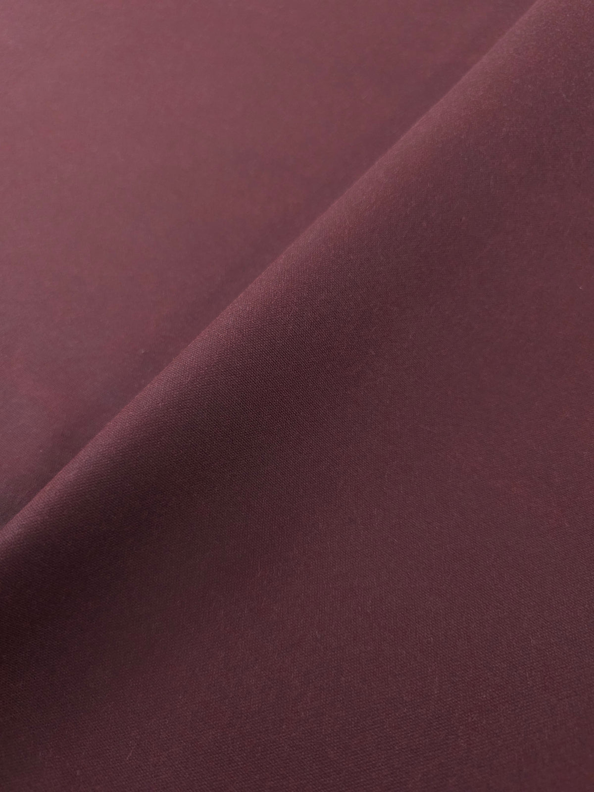 Burgundy Structured Wax Cotton