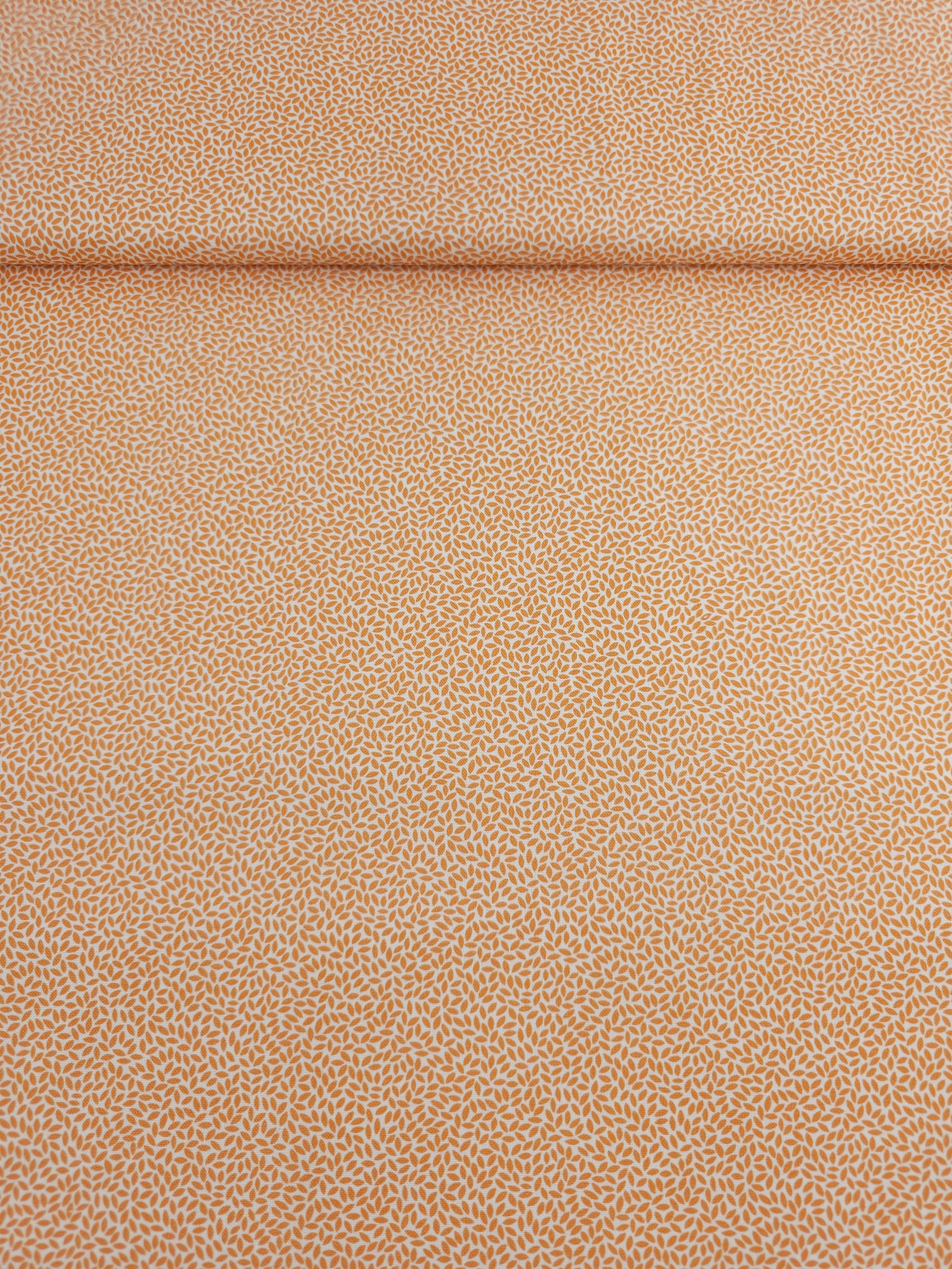 Orange Fallen Petals 100% Cotton