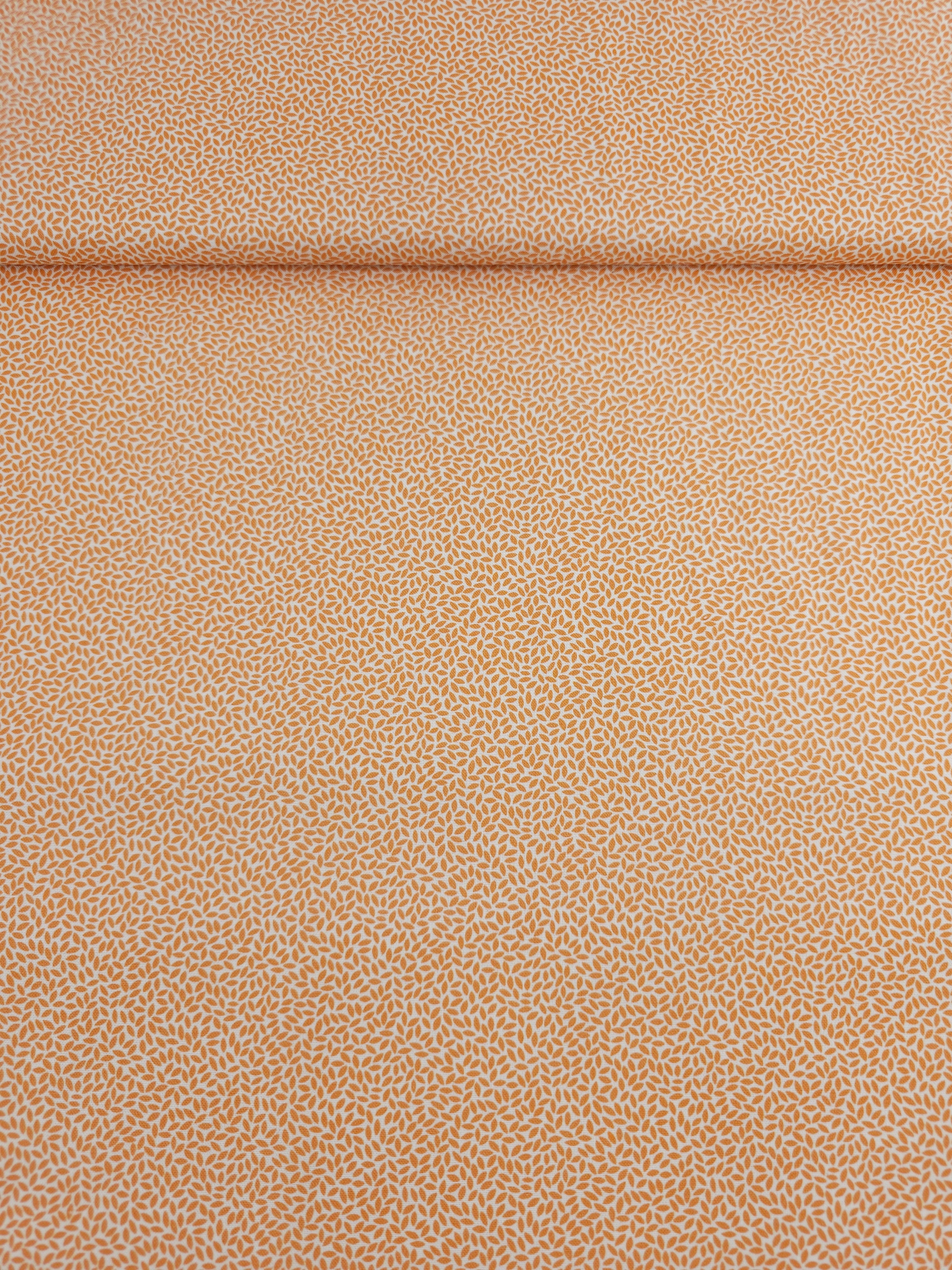 Orange Fallen Petals 100% Cotton