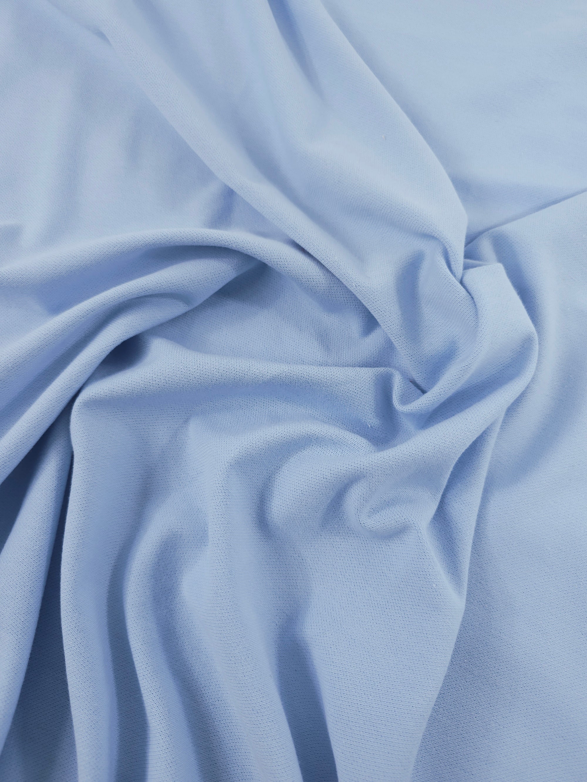 Baby Blue Loopback Terry *DEFECT*